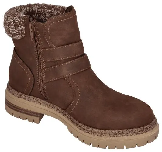 Natural Reflections Mlynn Buckle Side-Zip Boots for Ladies
