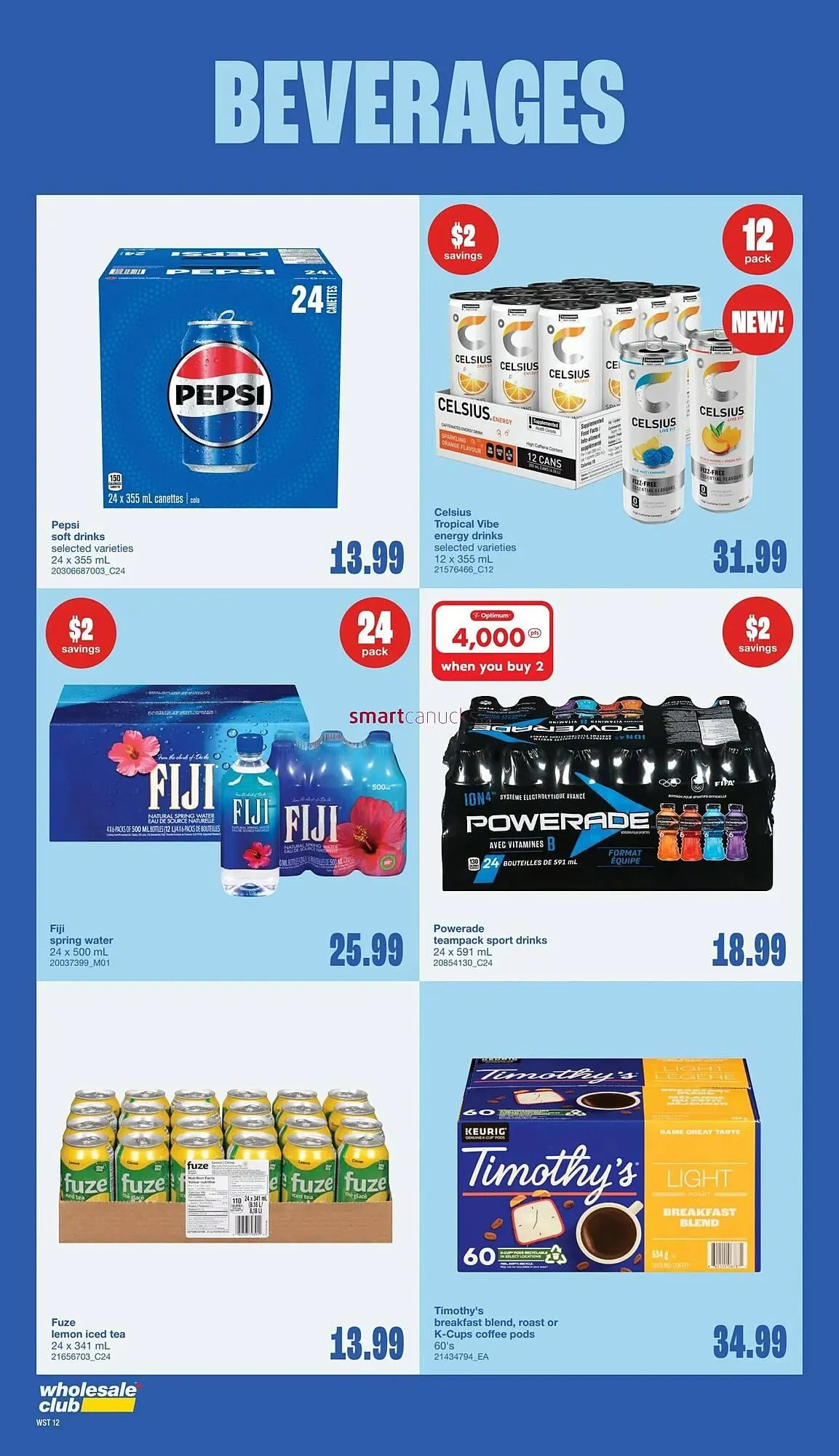 Wholesale Club flyer from January 29 to February 18 2026 - flyer page 12