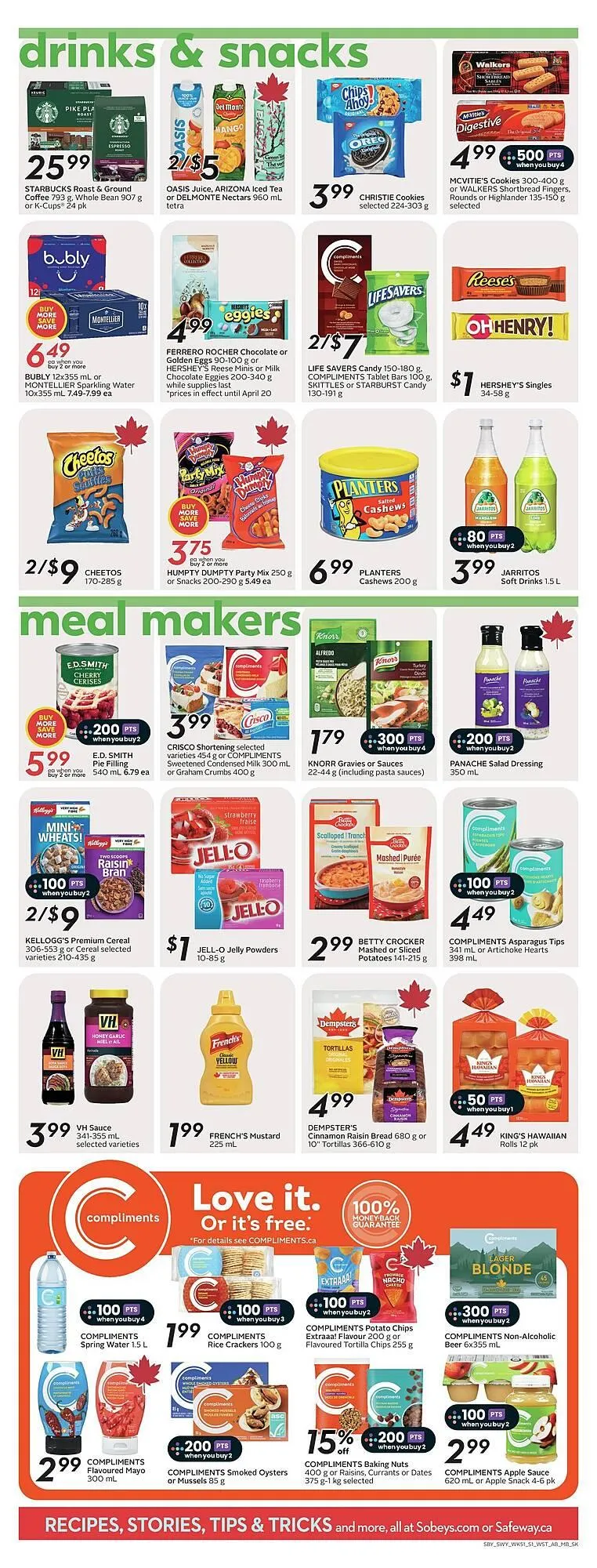 Sobeys flyer from April 17 to April 23 2025 - flyer page 19