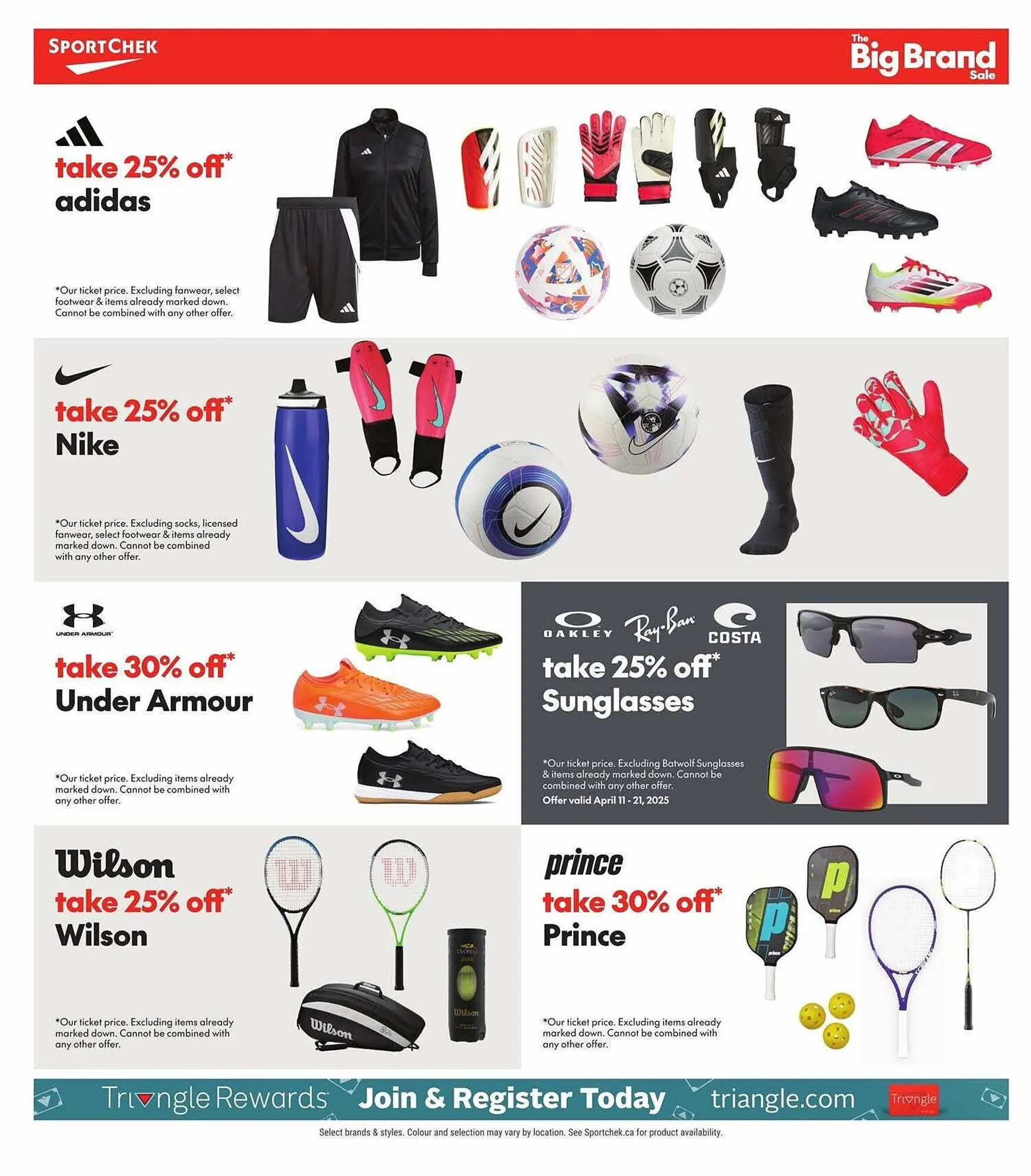 Sport Chek flyer from April 9 to April 16 2025 - flyer page 5