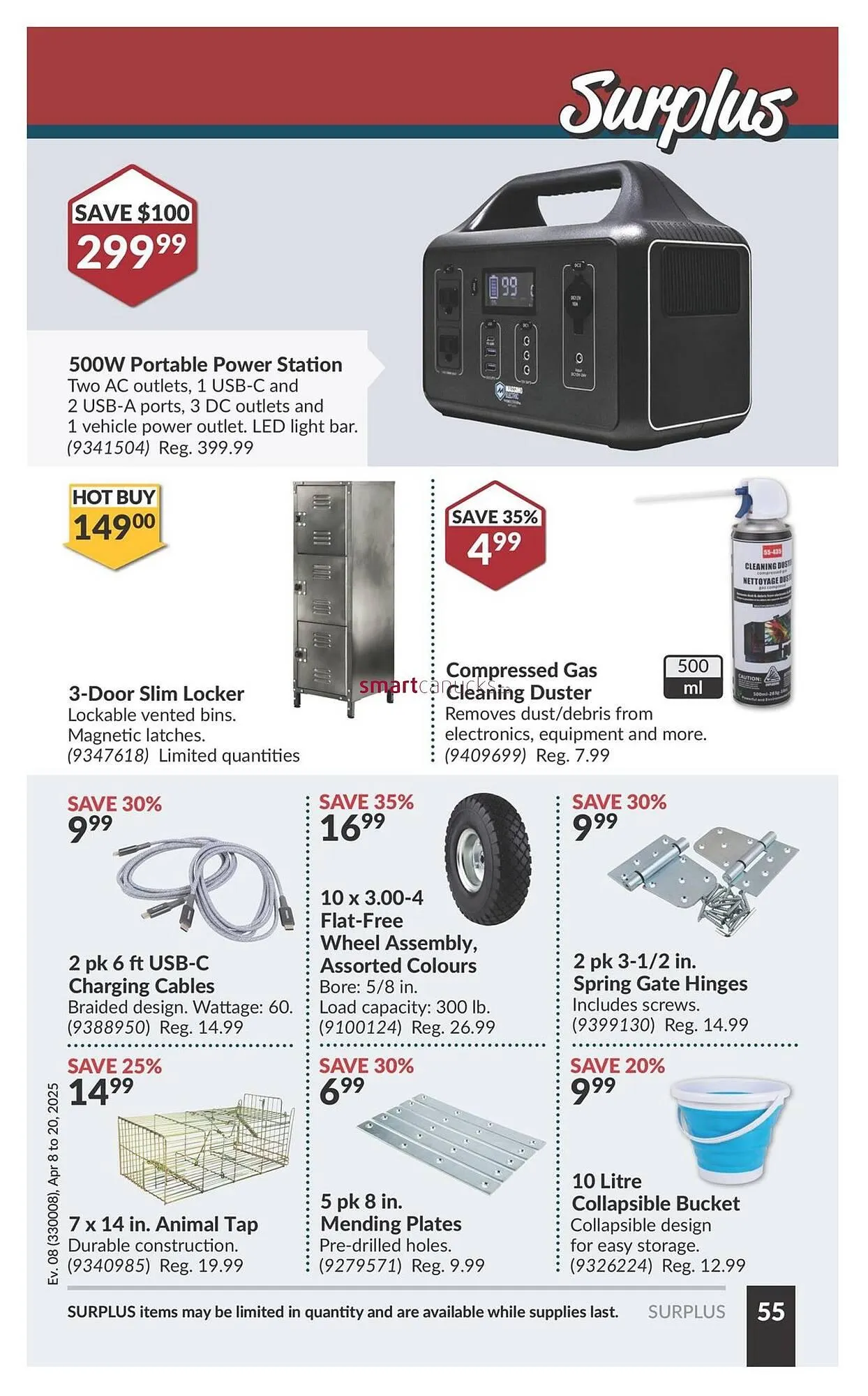 Princess Auto flyer from April 6 to April 12 2025 - flyer page 61