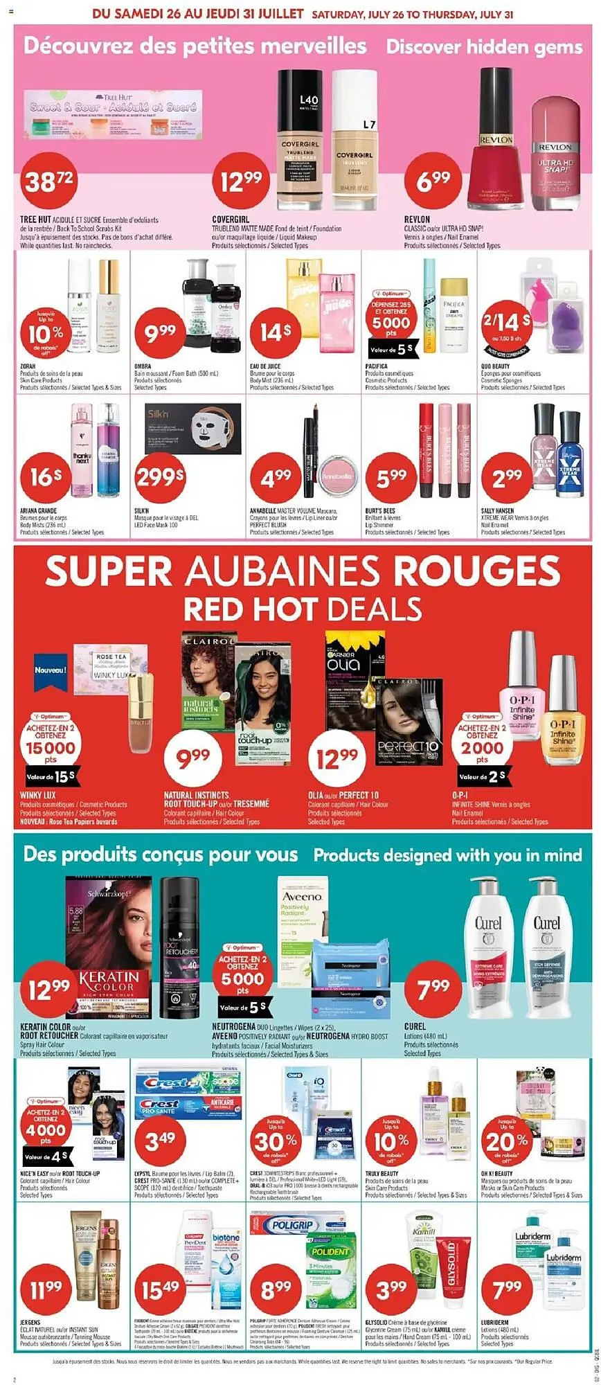 Pharmaprix flyer from July 26 to August 1 2025 - flyer page 16