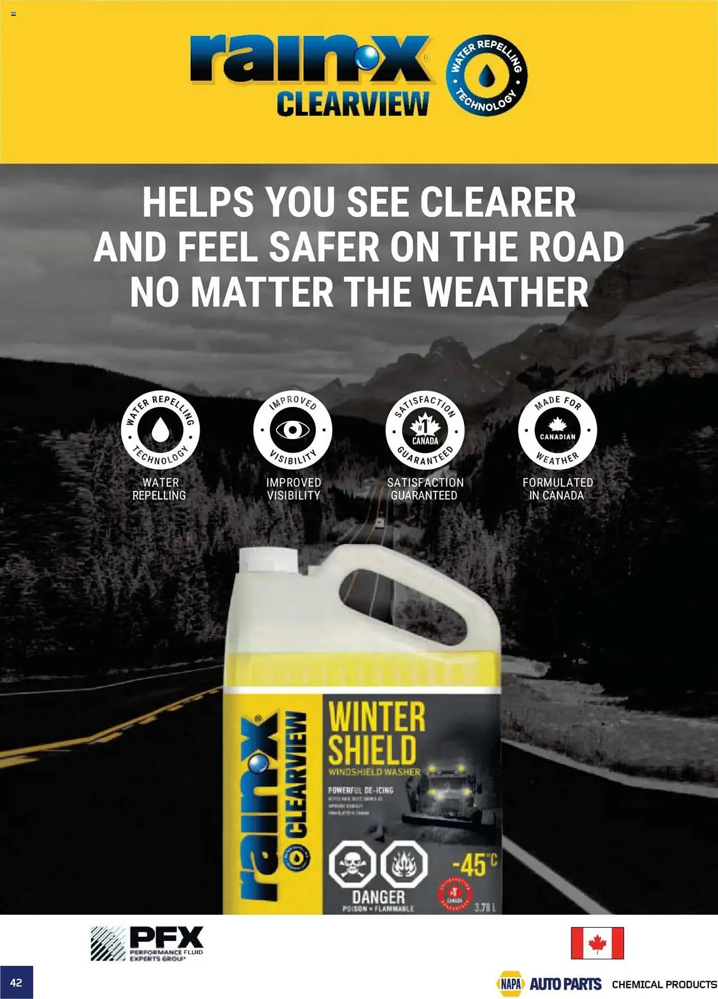 NAPA Auto Parts flyer from October 1 to January 1 2026 - flyer page 42