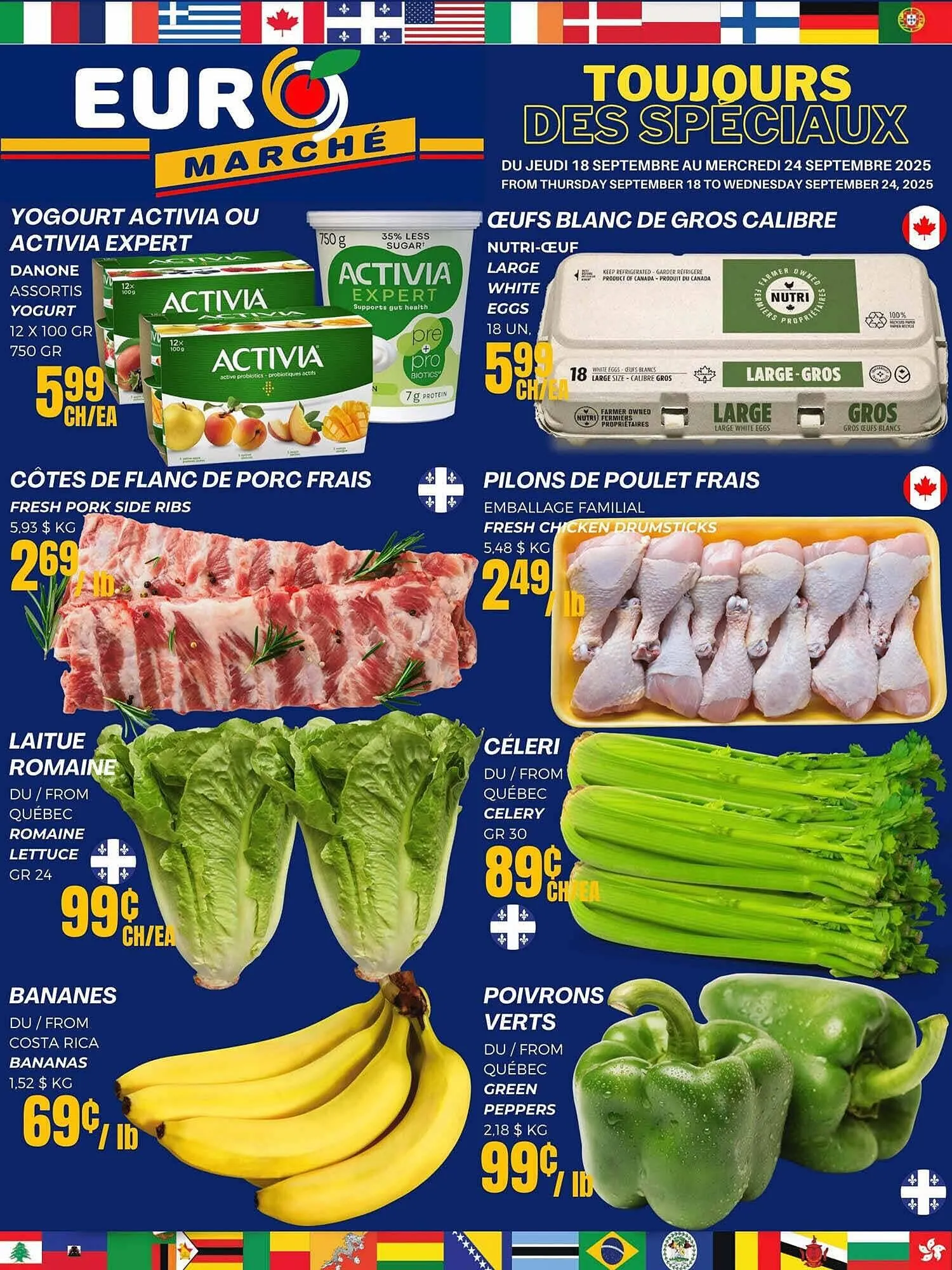 Euromarché flyer from September 18 to September 25 2025 - flyer page 1