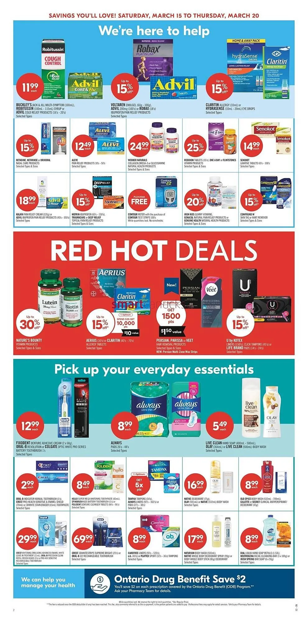 Shoppers Drug Mart flyer from March 13 to March 19 2025 - flyer page 4