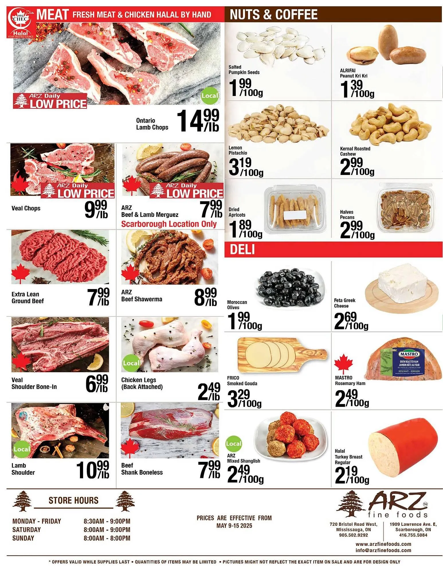 Arz Fine Foods flyer from May 9 to May 15 2025 - flyer page 4