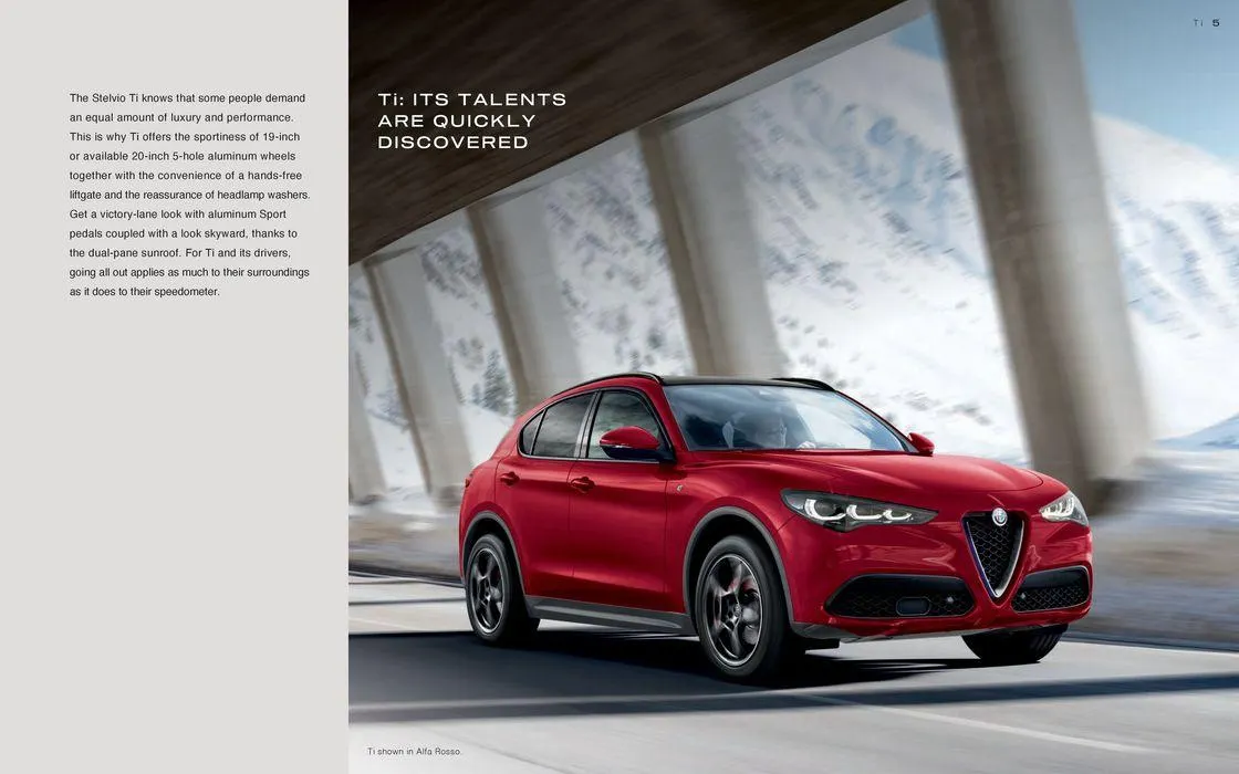 Alfa Romeo 2024 Stelvio from January 9 to January 9 2025 - flyer page 5