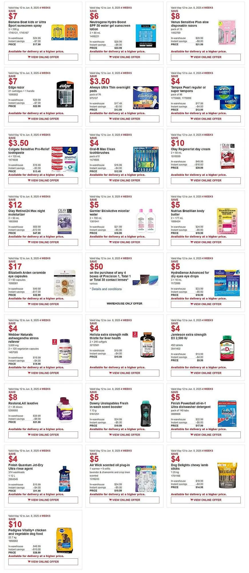 Costco flyer from May 12 to May 26 2025 - flyer page 3