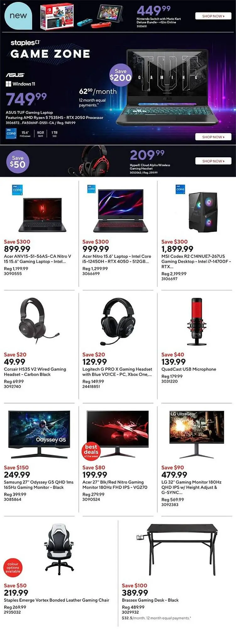 Staples flyer from January 8 to January 14 2025 - flyer page 17