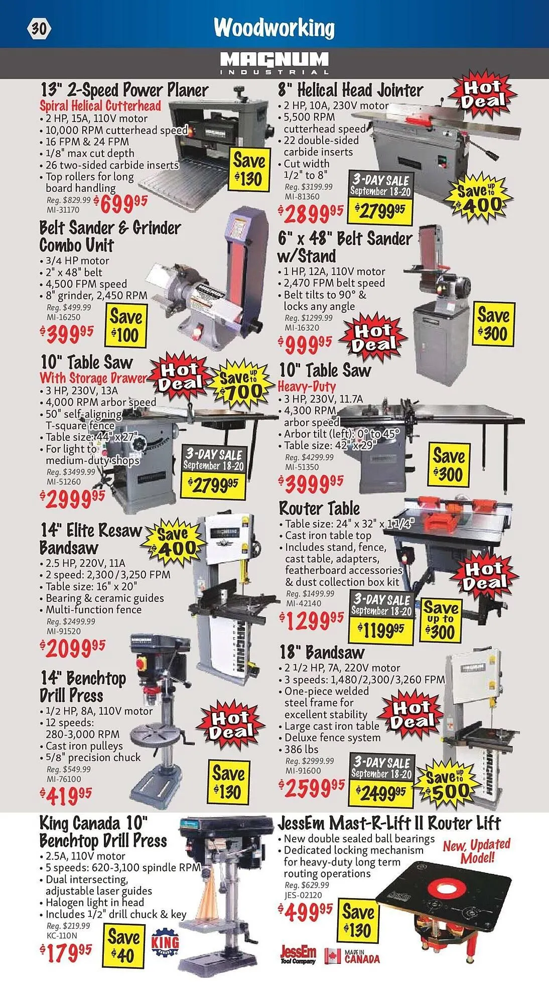 KMS Tools flyer from September 1 to September 15 2025 - flyer page 30