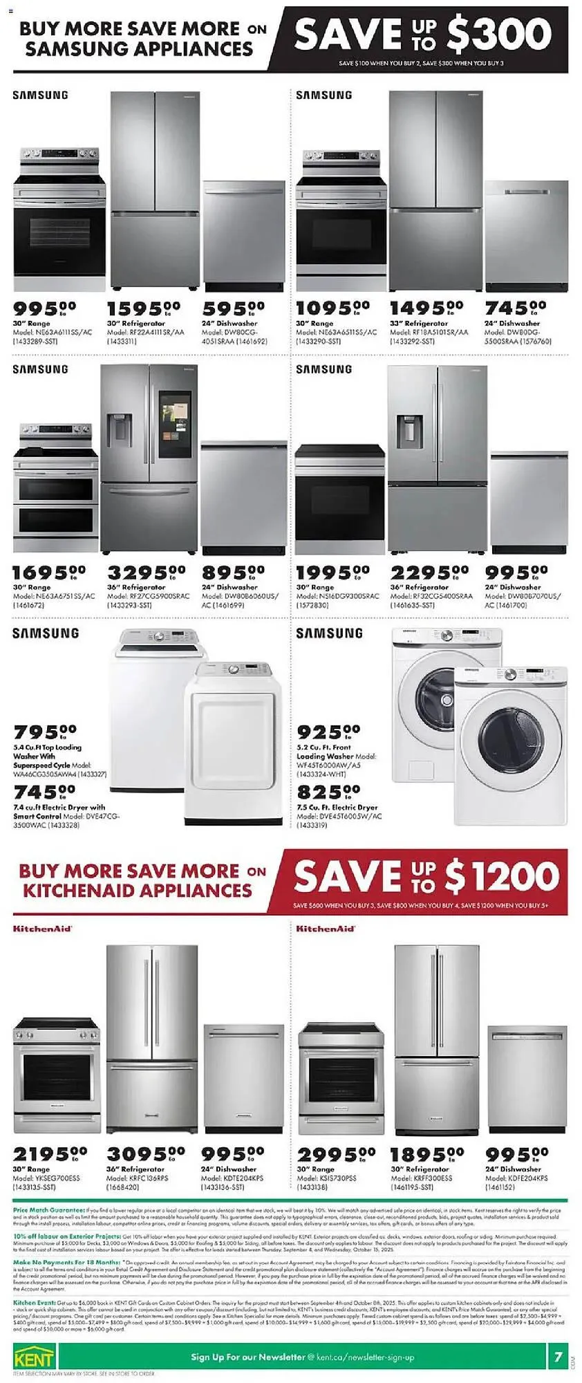 Kent flyer from September 4 to September 11 2025 - flyer page 11