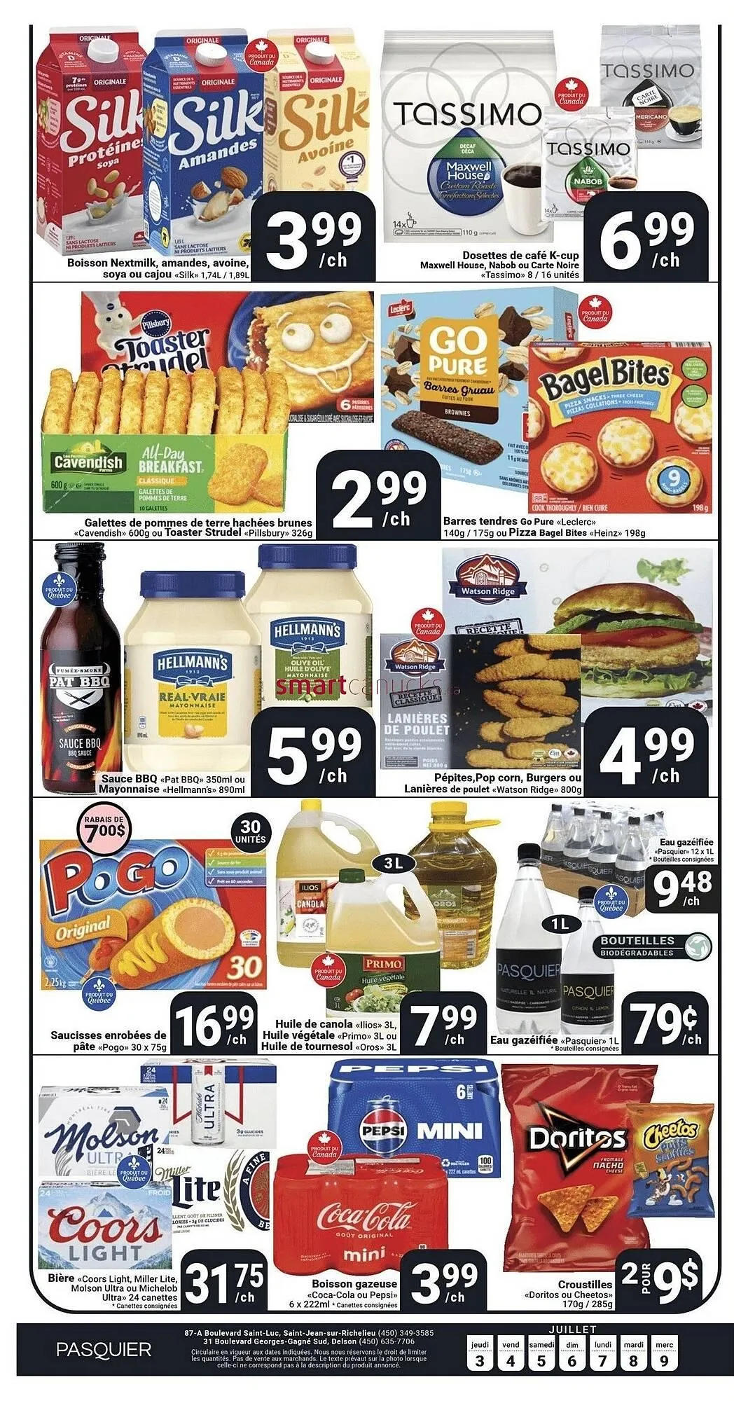 Pasquier flyer from July 3 to July 9 2025 - flyer page 10