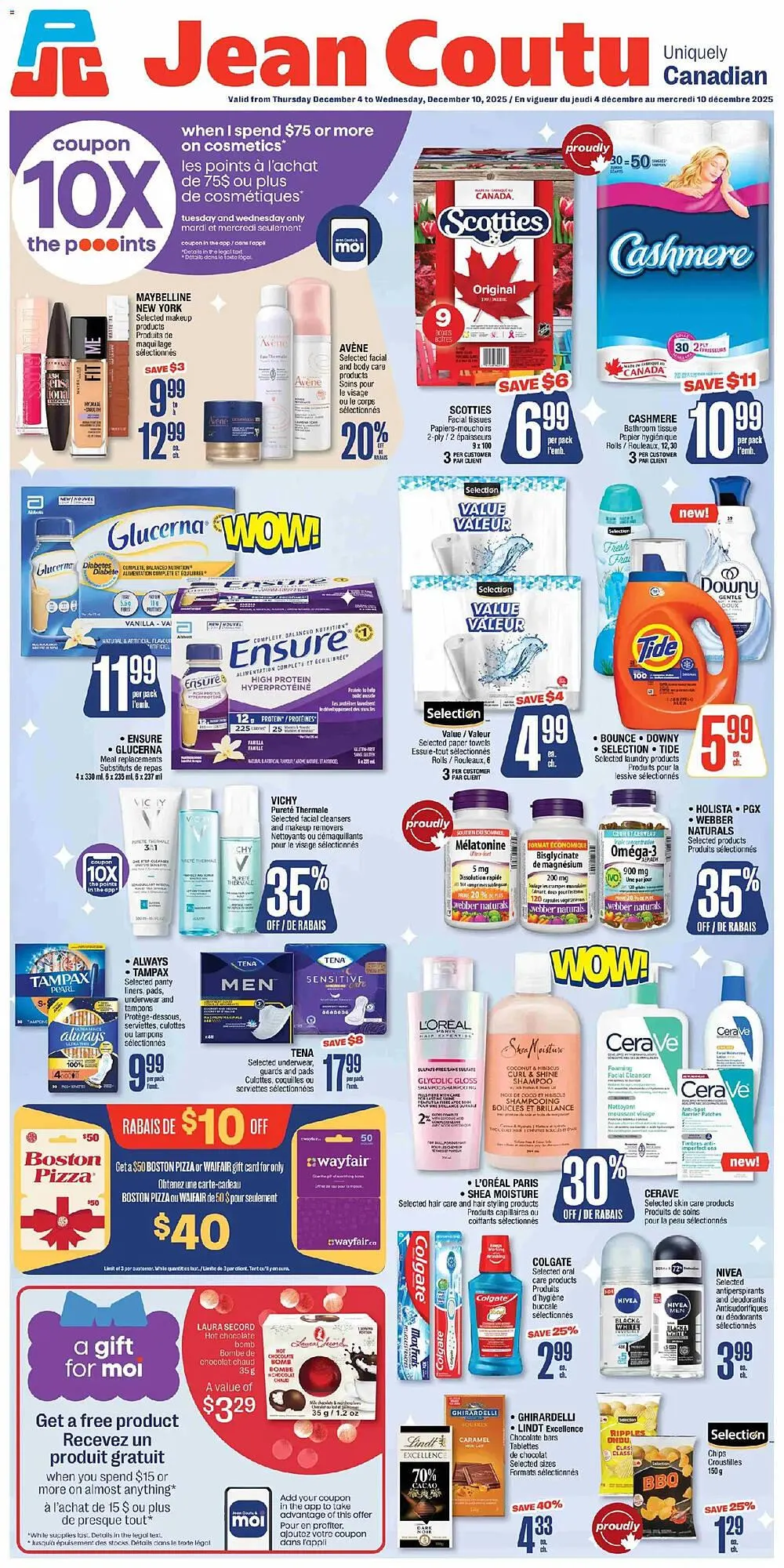Jean Coutu flyer from December 4 to December 10 2025 - flyer page 1