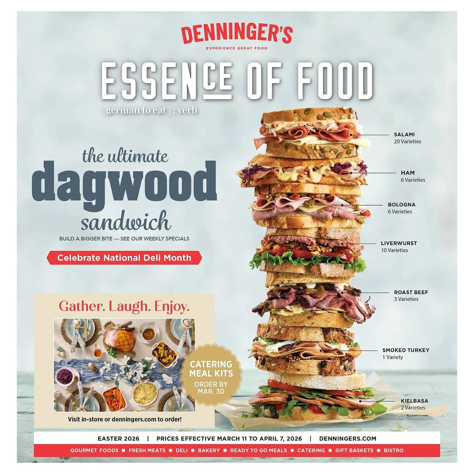 Denningers flyer - 1