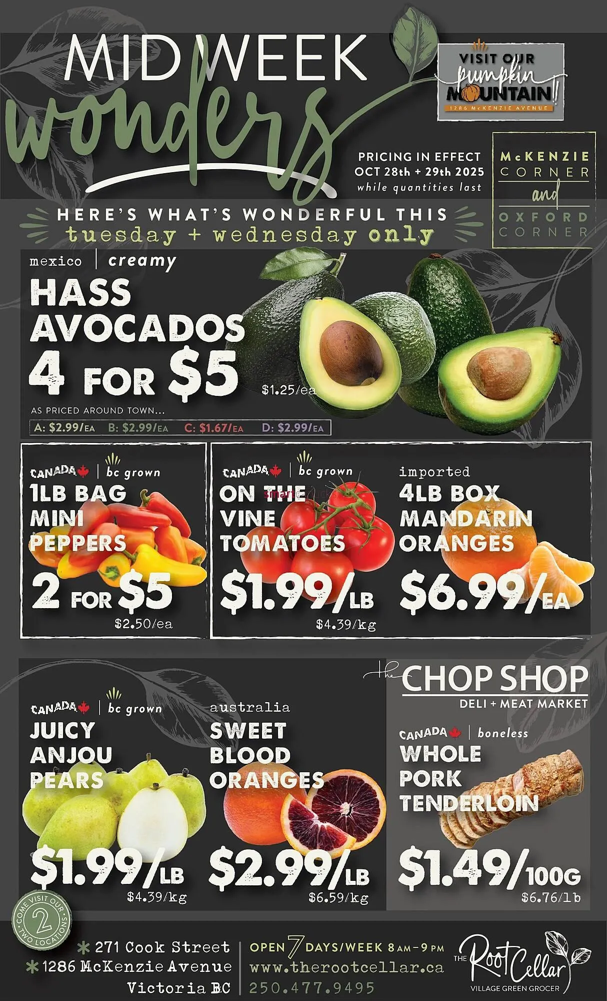 The Root Cellar flyer - 1