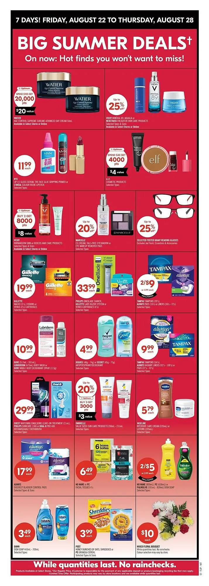 Shoppers Drug Mart flyer from August 22 to August 28 2025 - flyer page 3