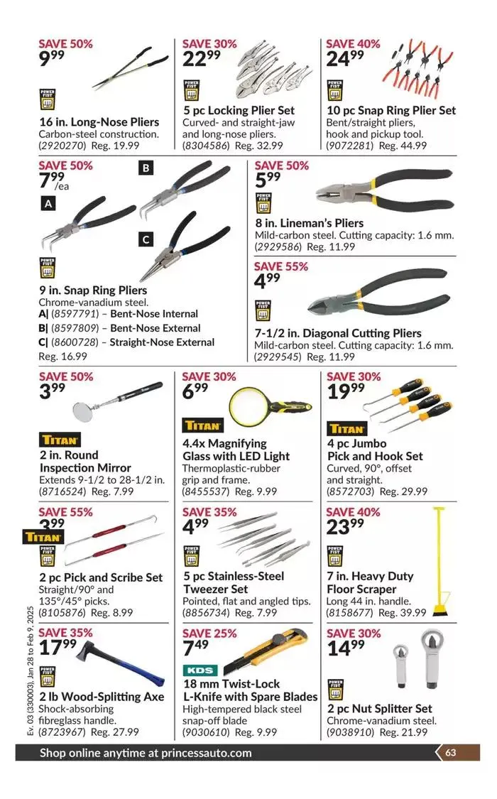 Discounts and promotions from January 28 to February 9 2025 - flyer page 68