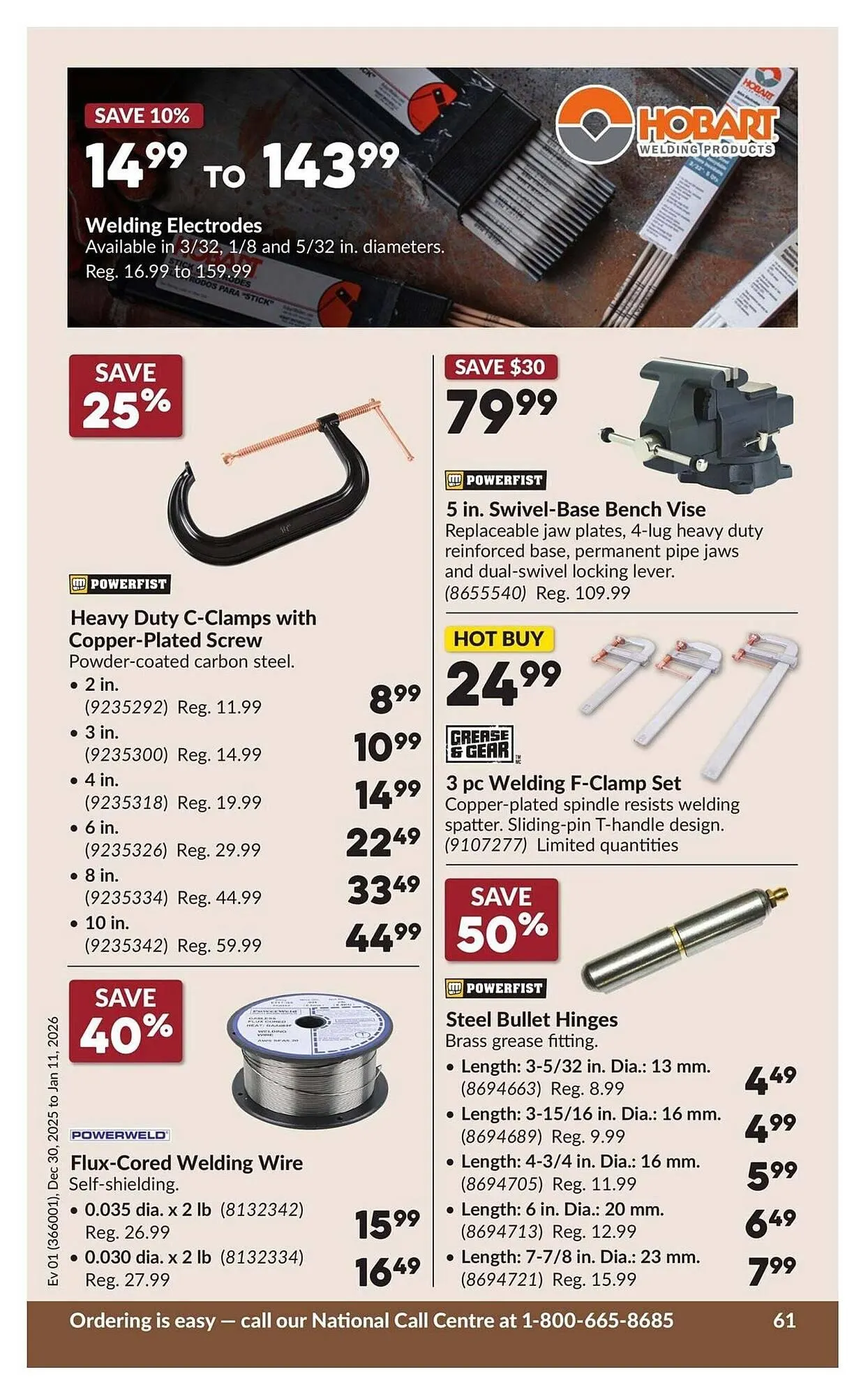 Princess Auto flyer from December 26 to January 2 2026 - flyer page 65