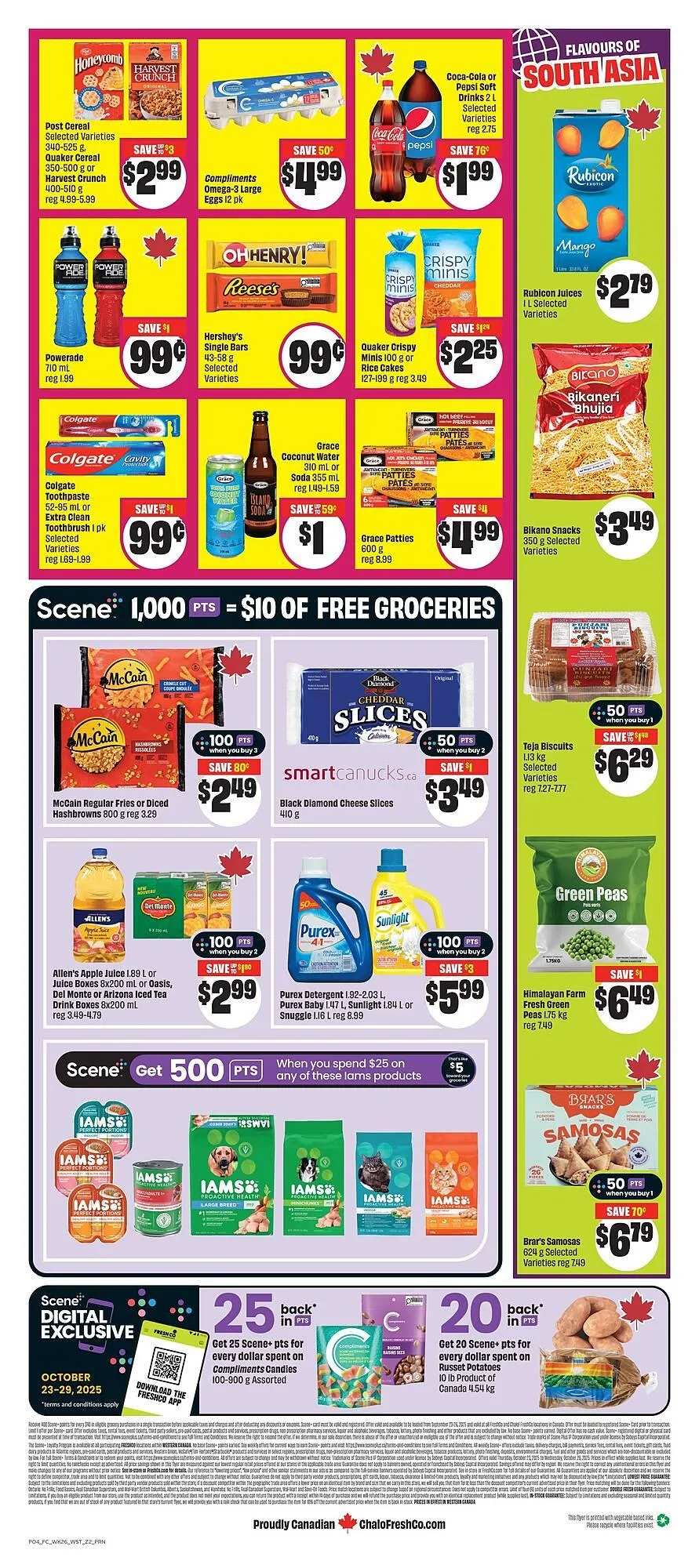 FreshCo flyer from October 23 to October 29 2025 - flyer page 2