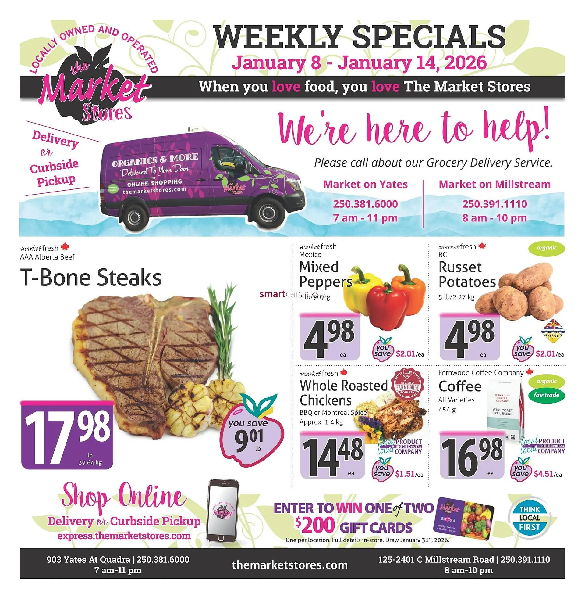 The Market Stores flyer from January 8 to January 14 2026 - flyer page 1