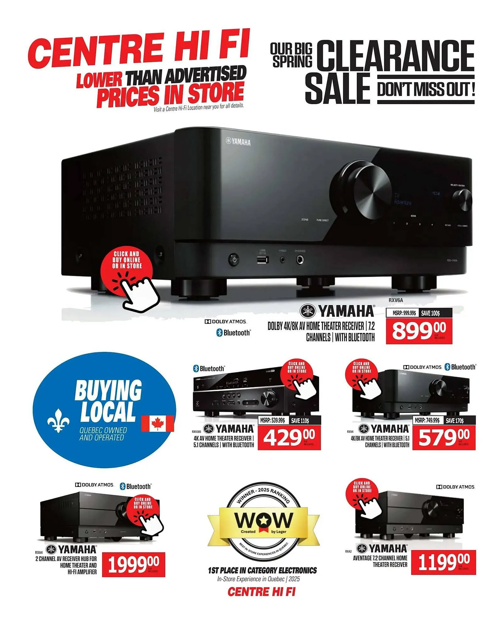 Centre Hi-Fi flyer from April 11 to April 17 2025 - flyer page 31