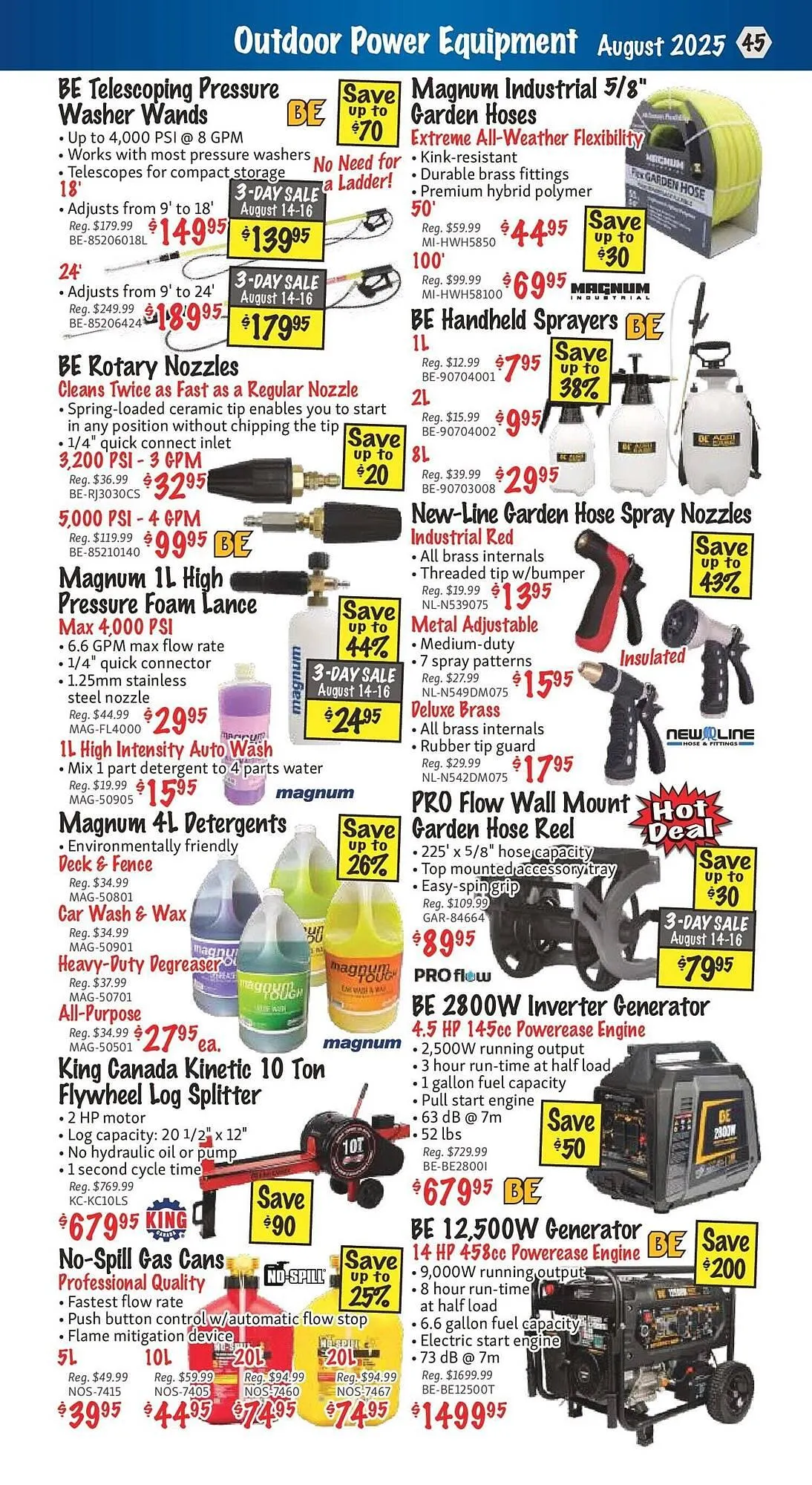 KMS Tools flyer from August 1 to August 8 2025 - flyer page 45
