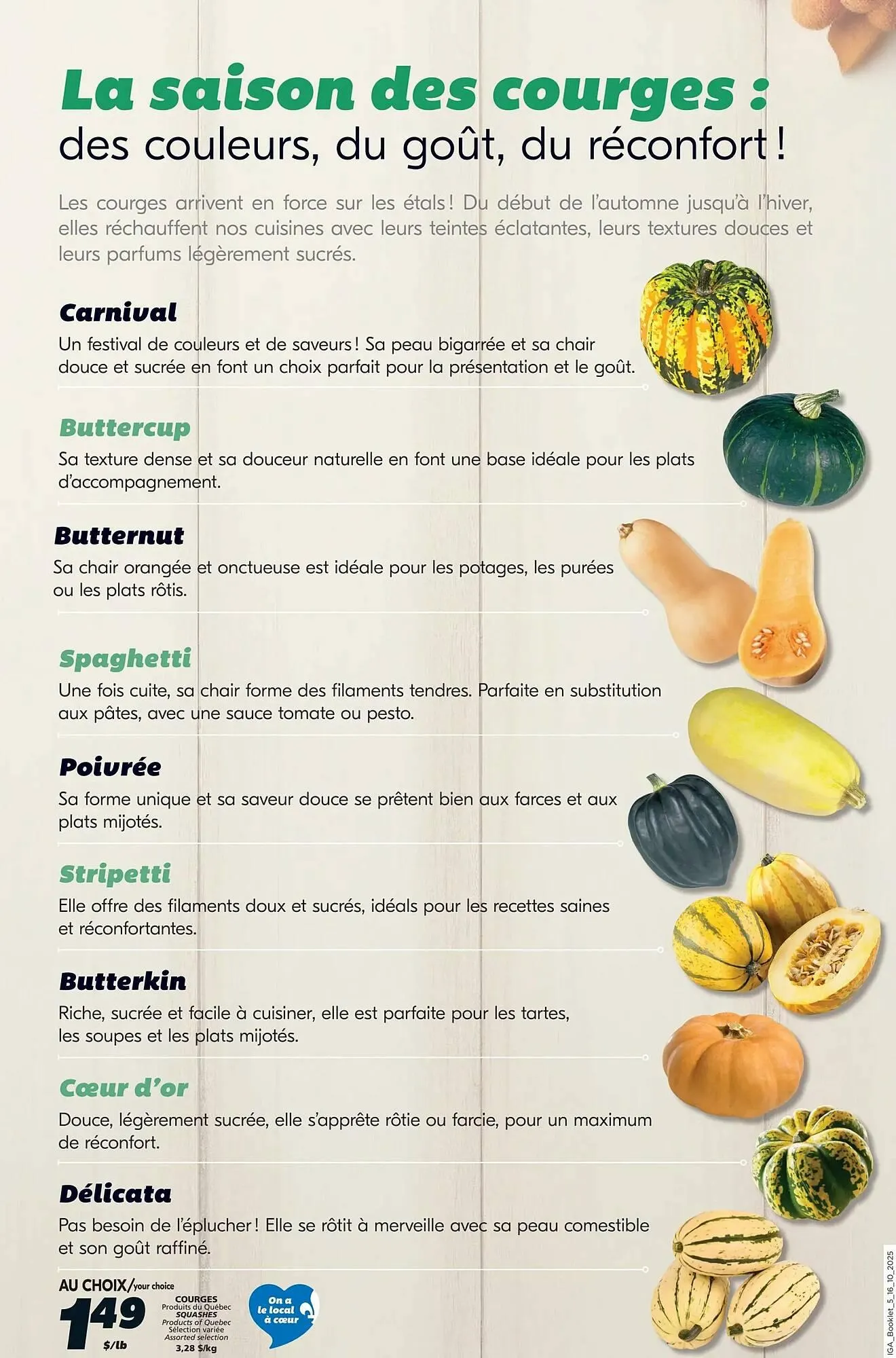 IGA flyer from October 16 to October 22 2025 - flyer page 23