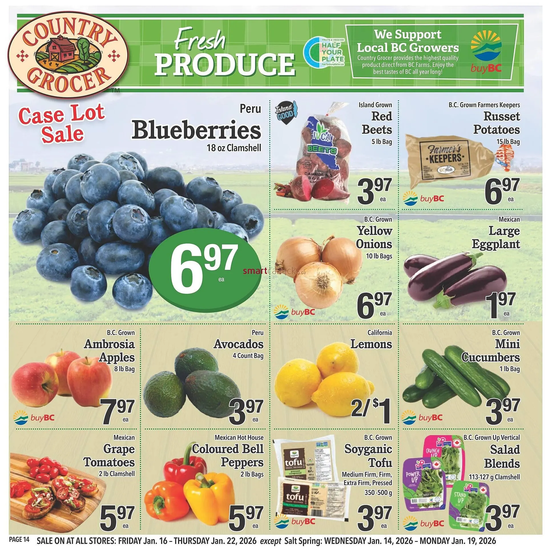 Country Grocer flyer from January 16 to January 22 2026 - flyer page 14