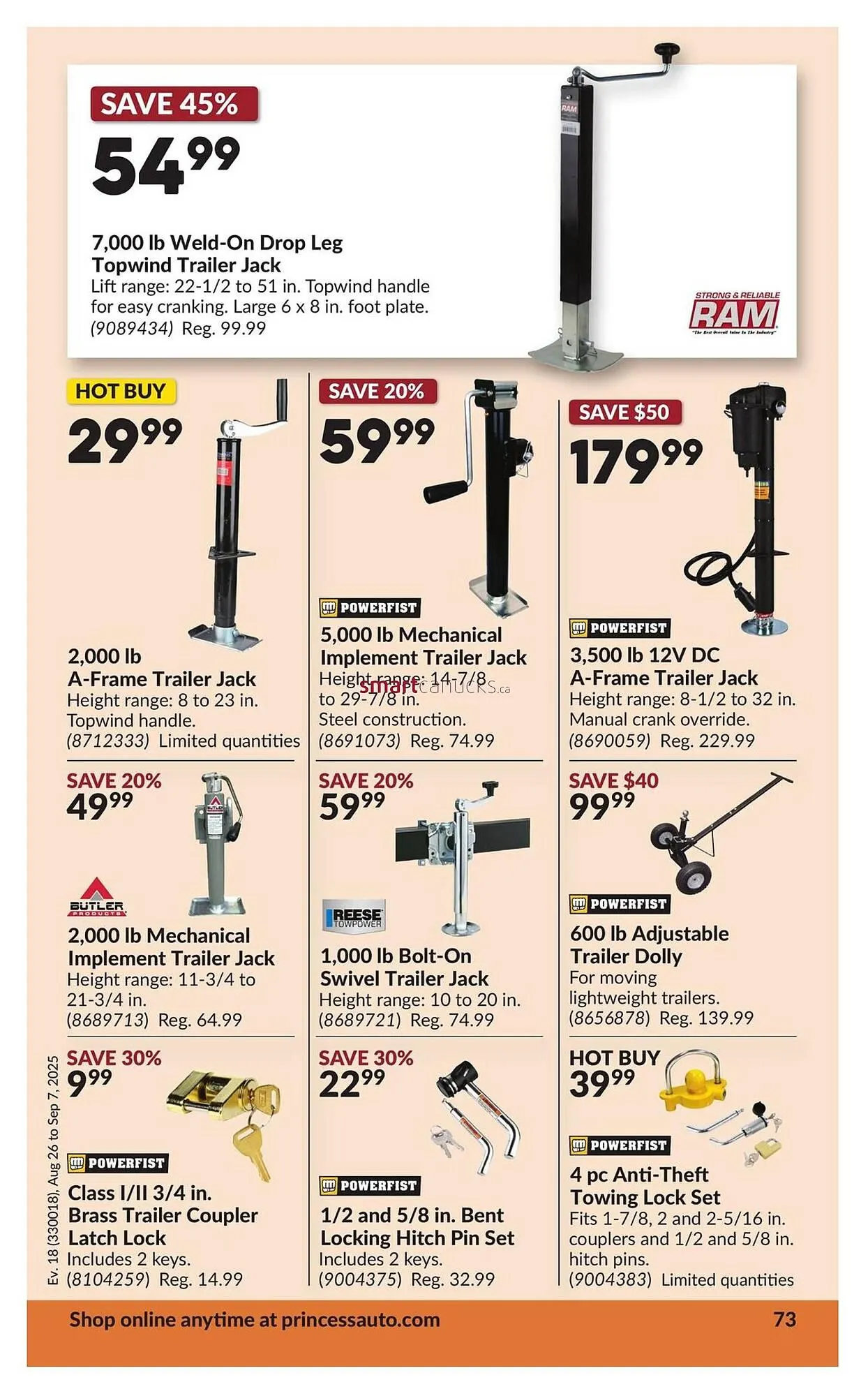 Princess Auto flyer from August 26 to September 7 2025 - flyer page 79