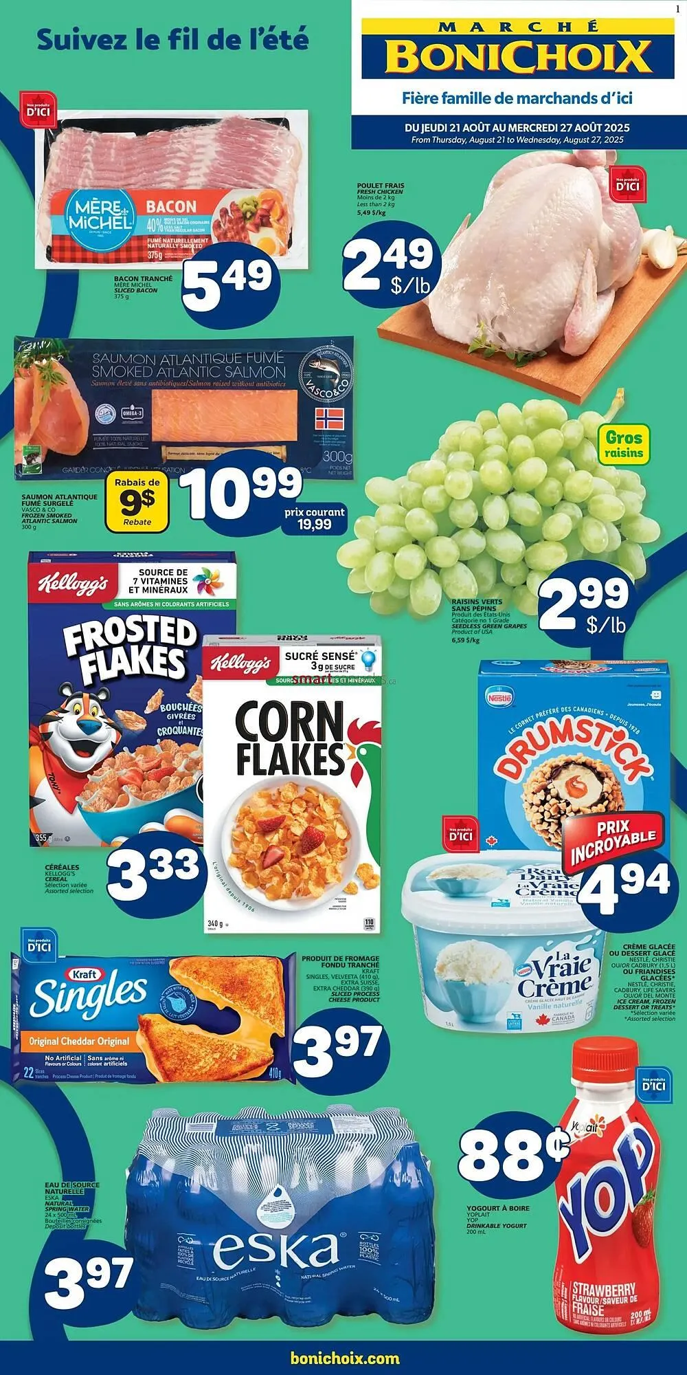 Marché Bonichoix flyer - 1