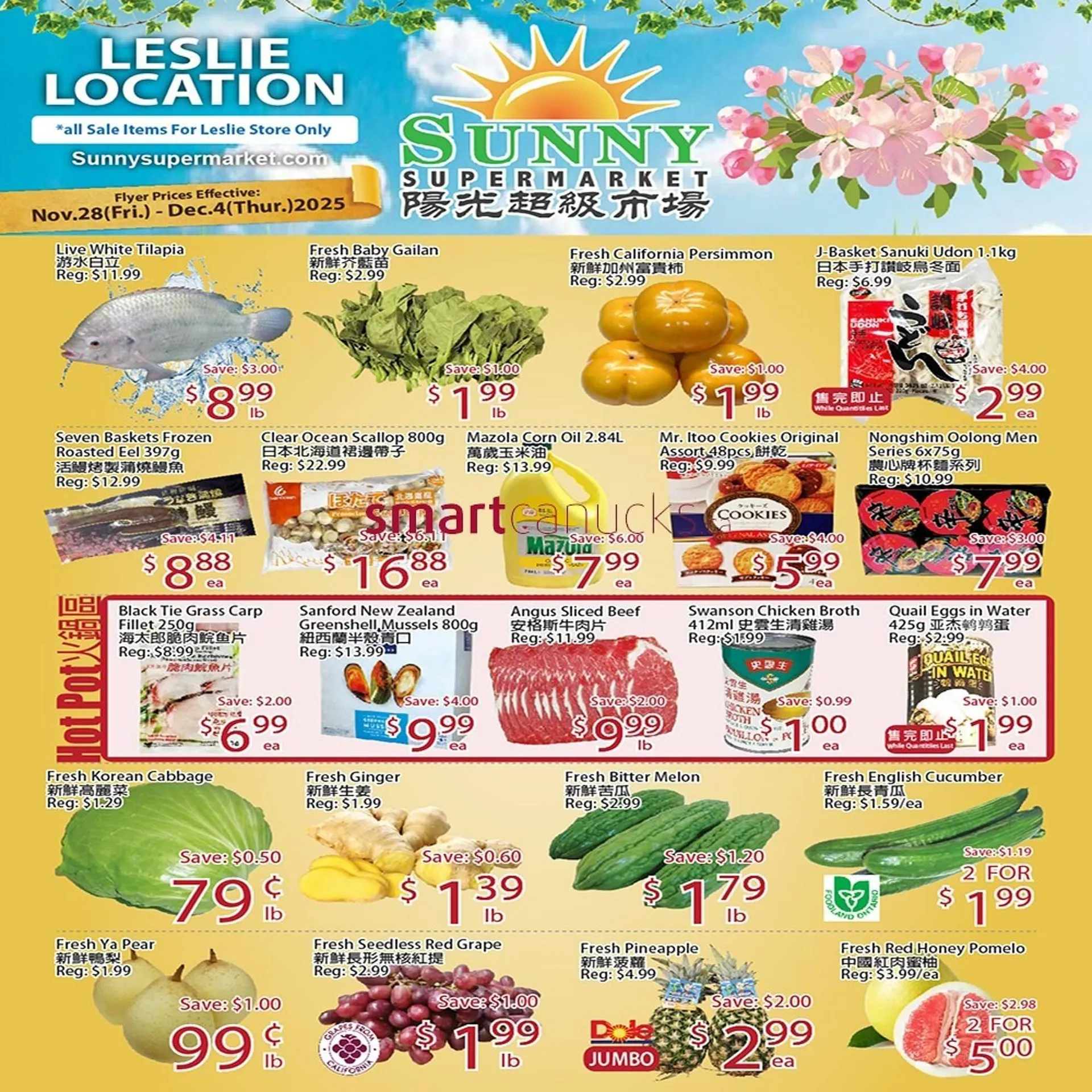 Sunny Food Mart flyer - 1