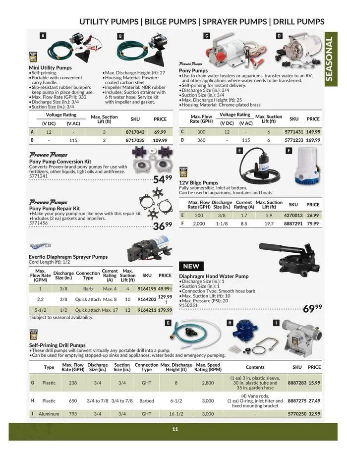 Seasonal Catalogue from April 23 to April 22 2025 - flyer page 11