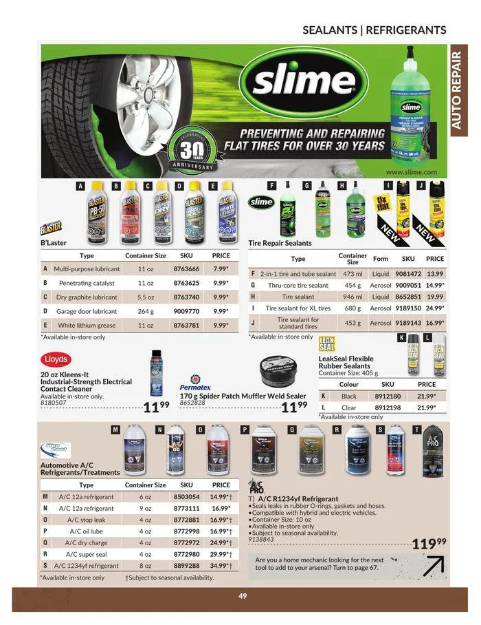 Auto Repair Catalogue from April 23 to April 22 2025 - flyer page 49