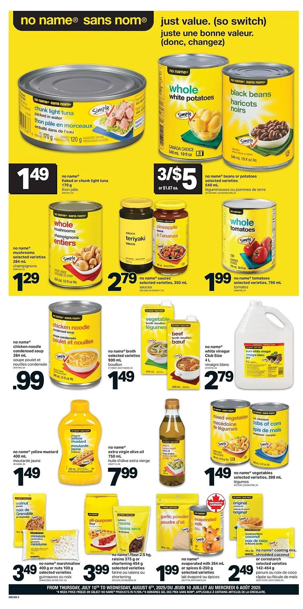 Freshmart flyer from July 31 to August 6 2025 - flyer page 9