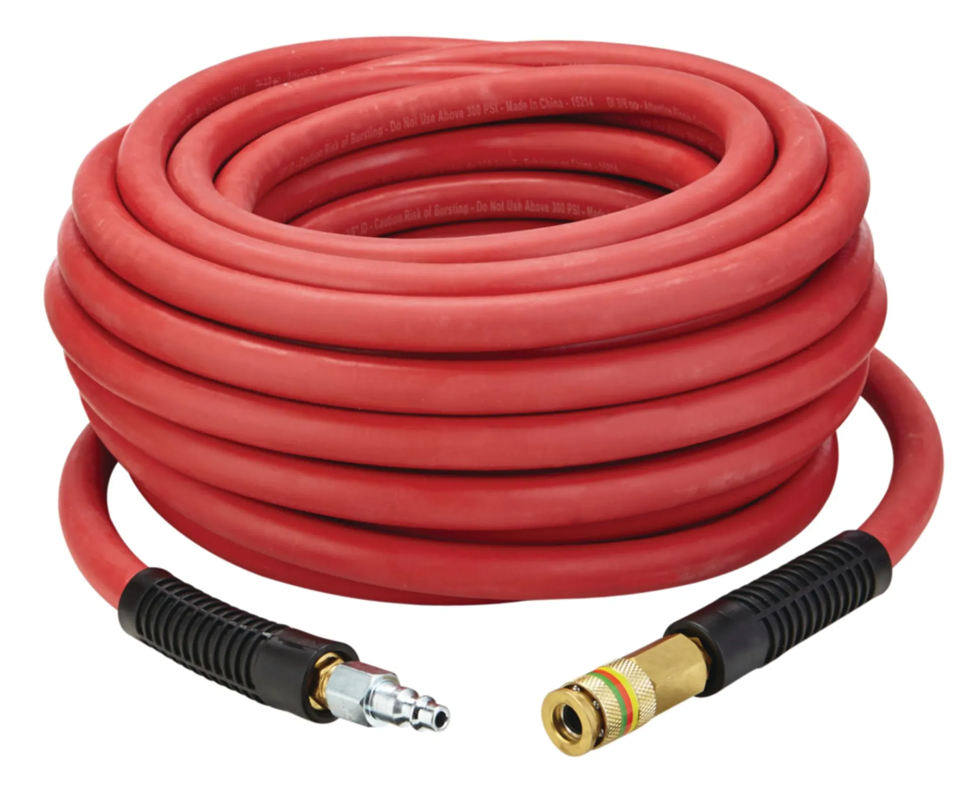 MAXIMUM All-Weather Rubber Air Hose, 3/8-in x 50-ft
