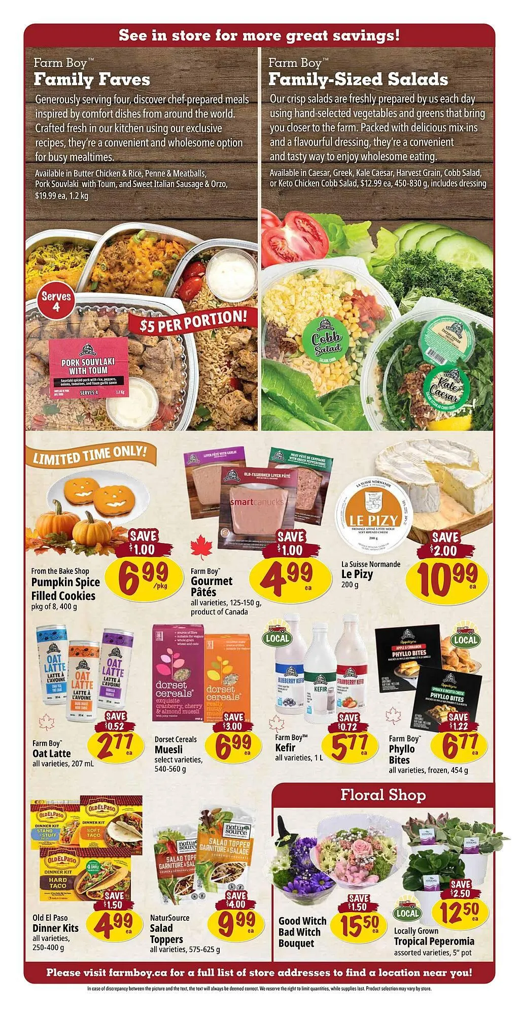 Farm Boy flyer from October 23 to October 29 2025 - flyer page 3