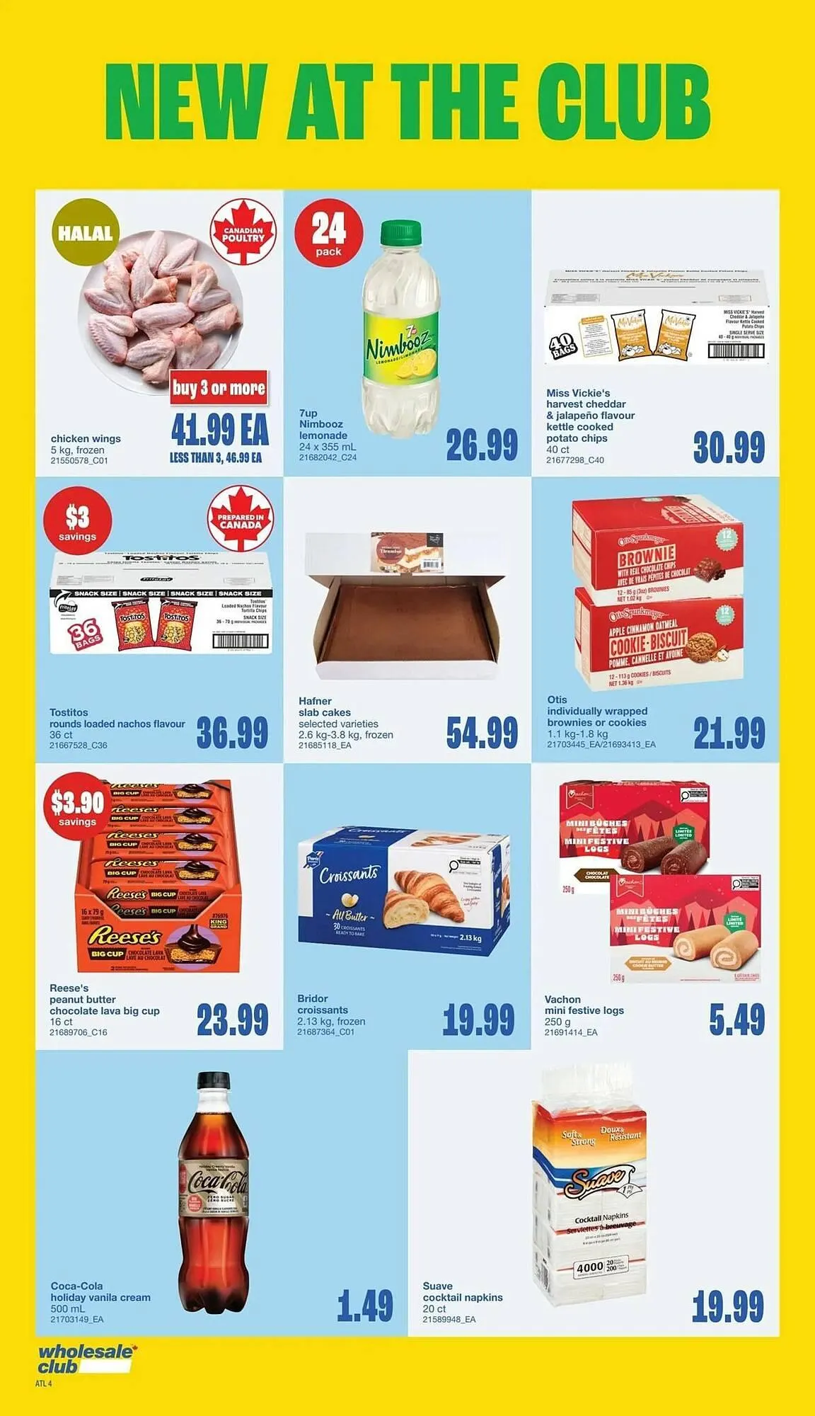 Wholesale Club flyer from November 13 to December 3 2025 - flyer page 4