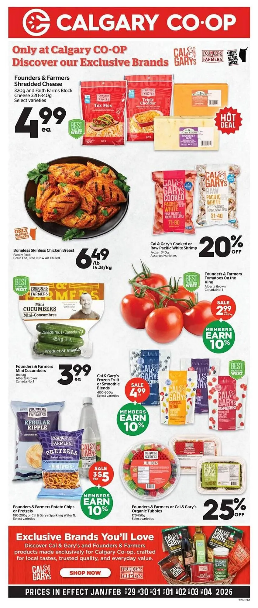 Calgary Co-op flyer - 1