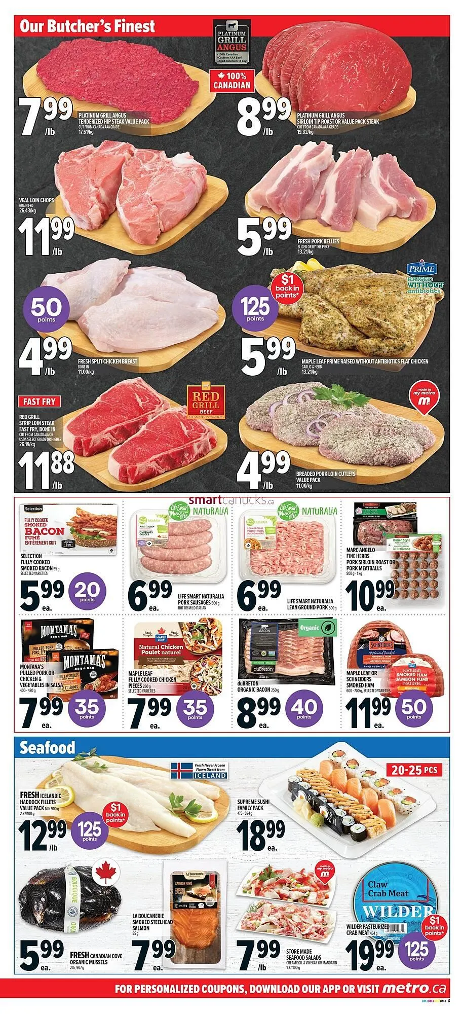 Metro flyer from November 6 to November 12 2025 - flyer page 7