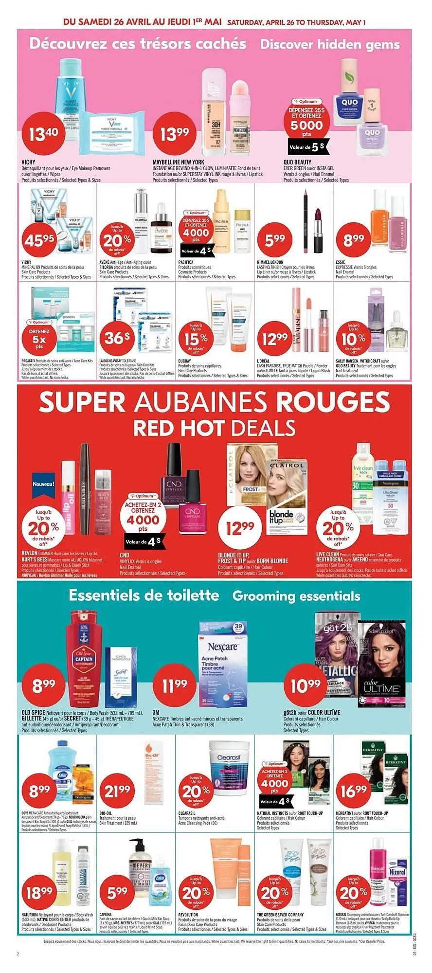 Pharmaprix flyer from April 26 to May 1 2025 - flyer page 13