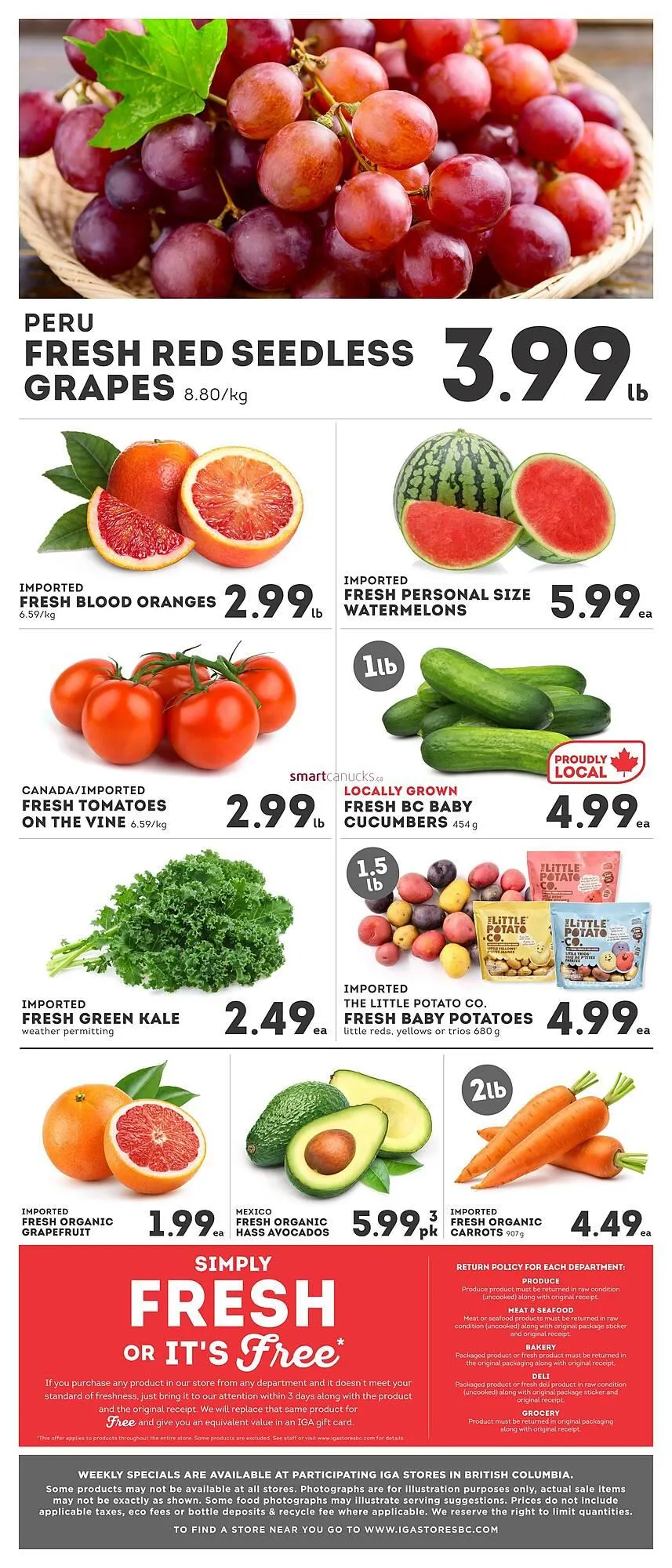 IGA flyer from January 9 to January 15 2026 - flyer page 6