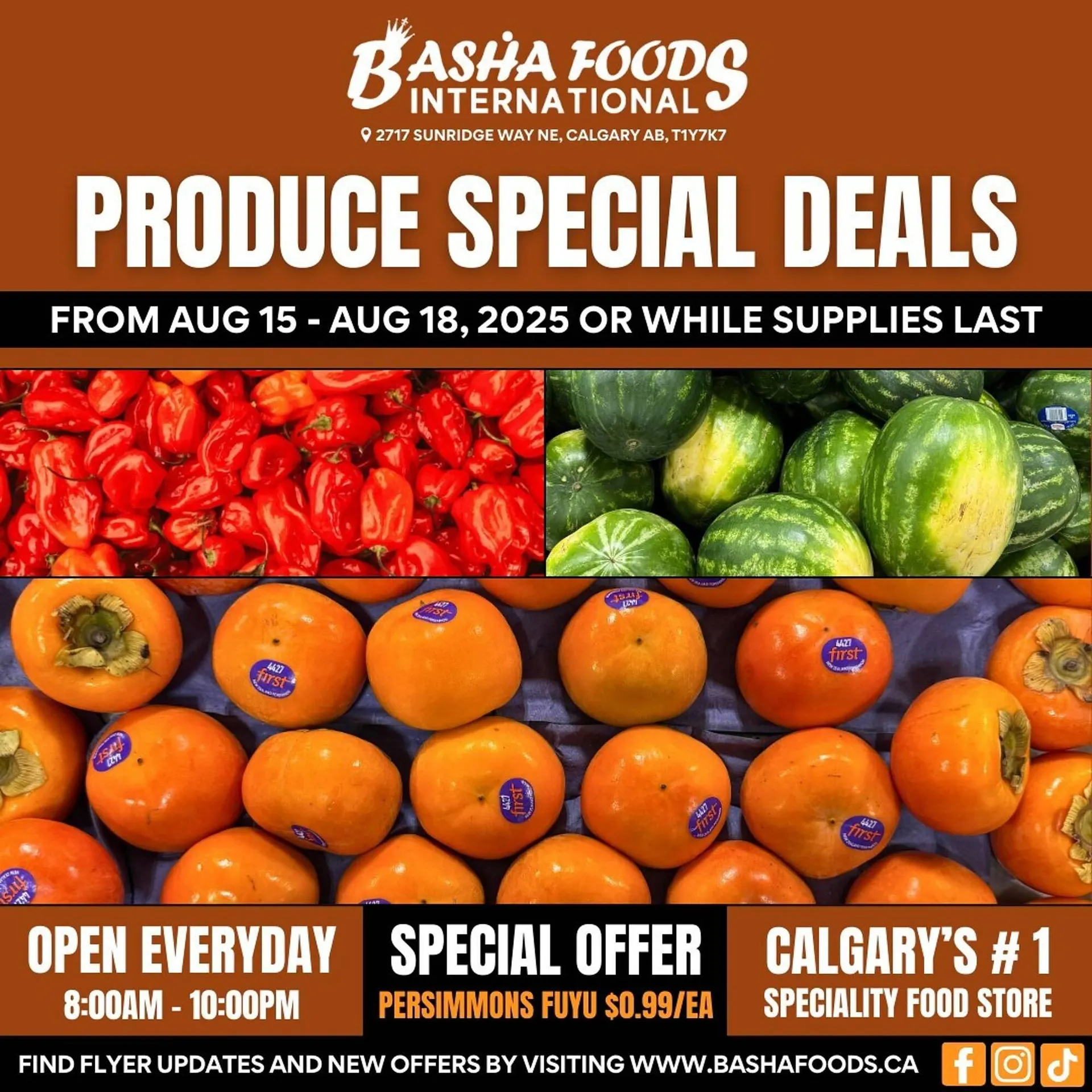Basha Foods flyer - 1