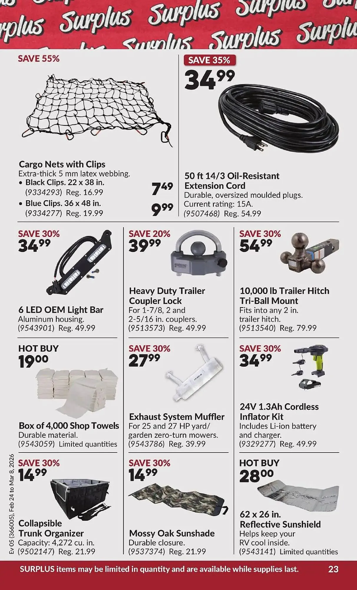 Princess Auto flyer from February 24 to March 9 2026 - flyer page 27