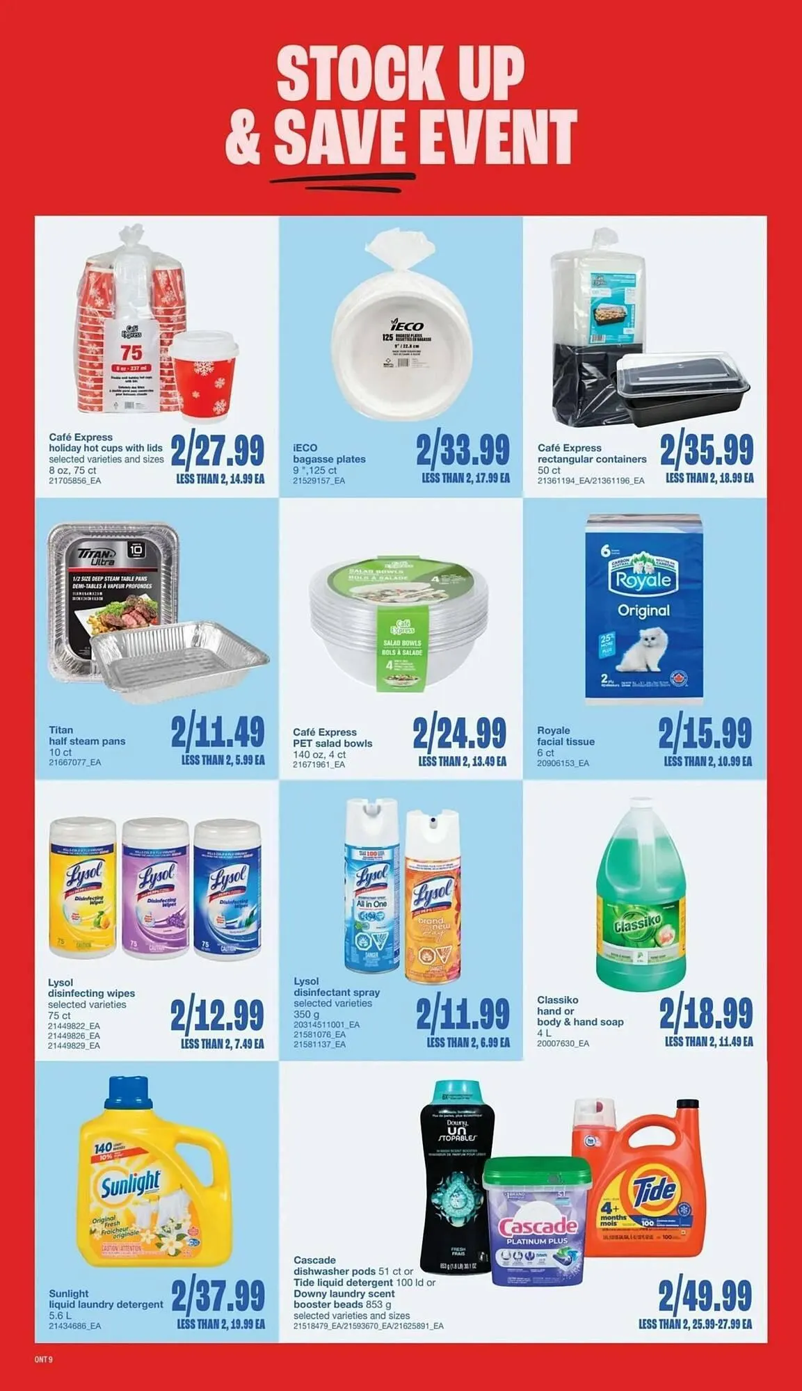 Wholesale Club flyer from December 4 to December 31 2025 - flyer page 9