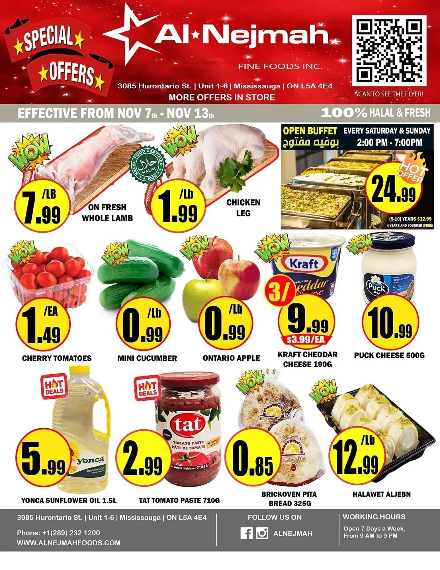 Alnejmah flyer from November 7 to November 13 2025 - flyer page 1