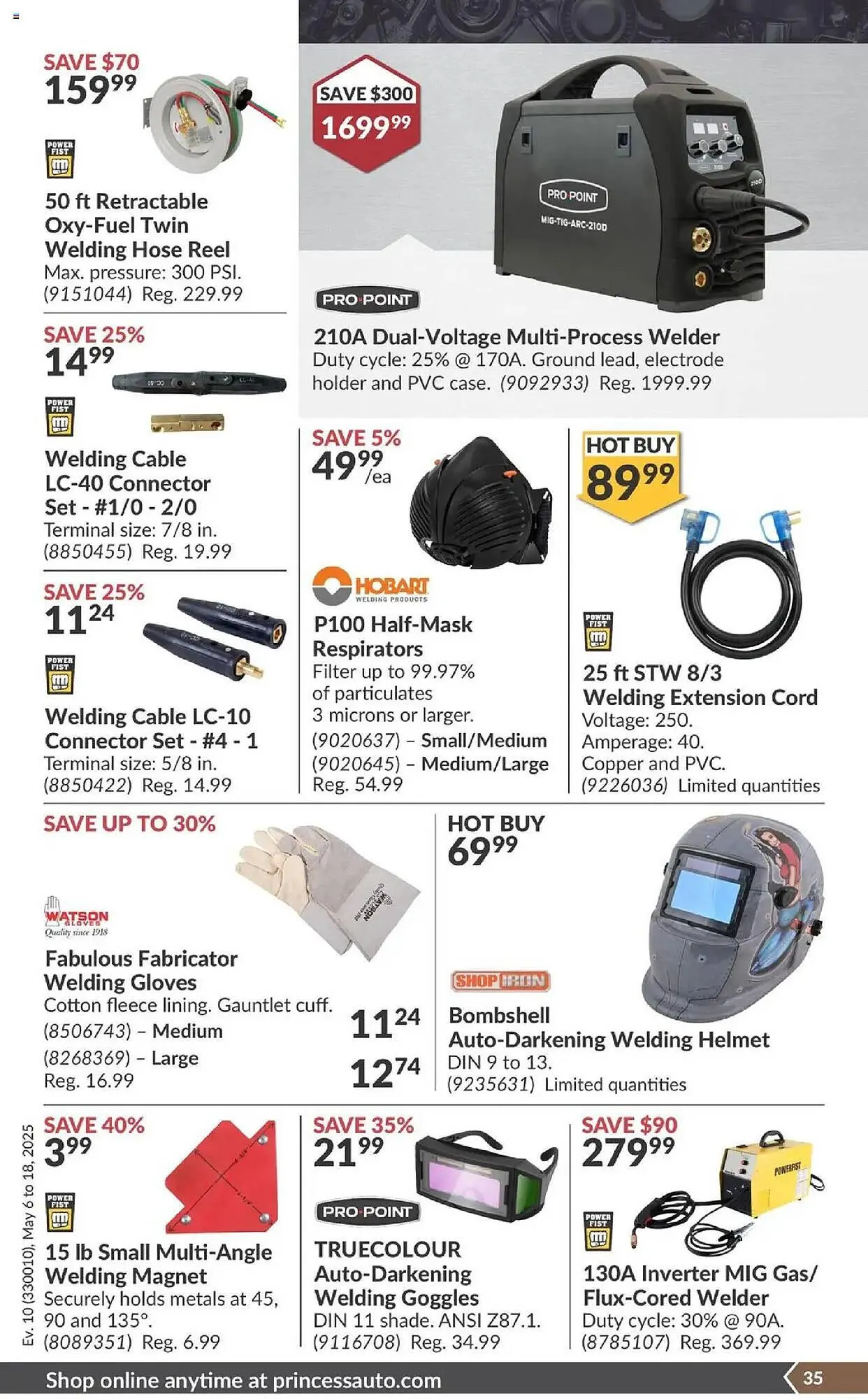 Princess Auto flyer from May 6 to May 18 2025 - flyer page 40