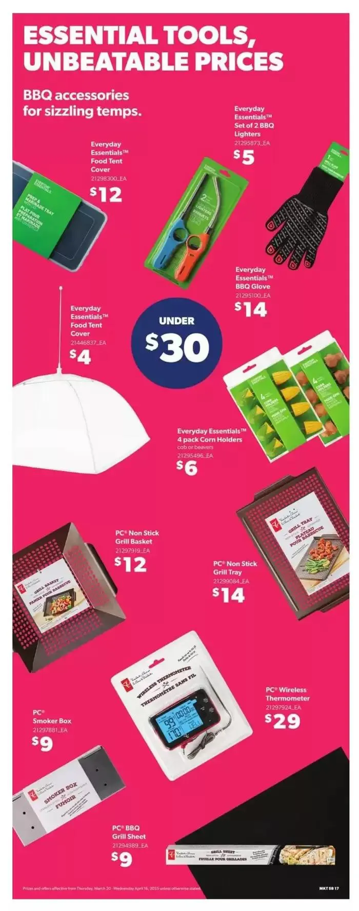 Zehrs Markets weeky flyer from March 20 to April 16 2025 - flyer page 17