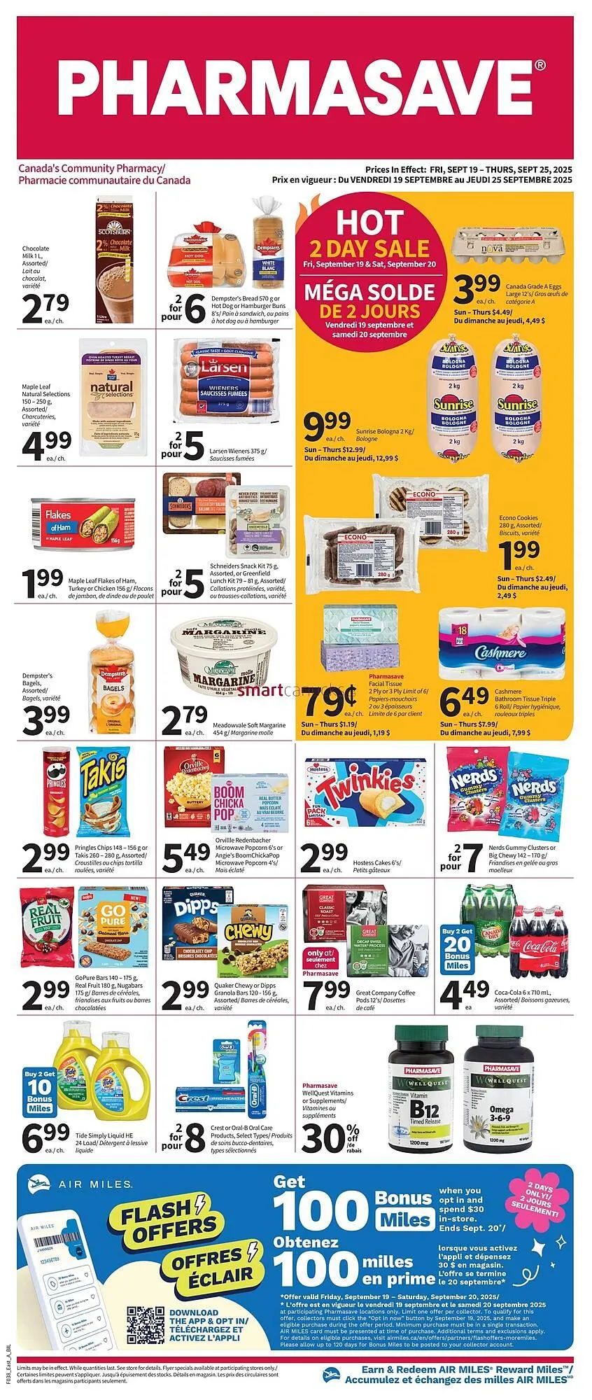 Pharmasave flyer from September 19 to September 25 2025 - flyer page 1