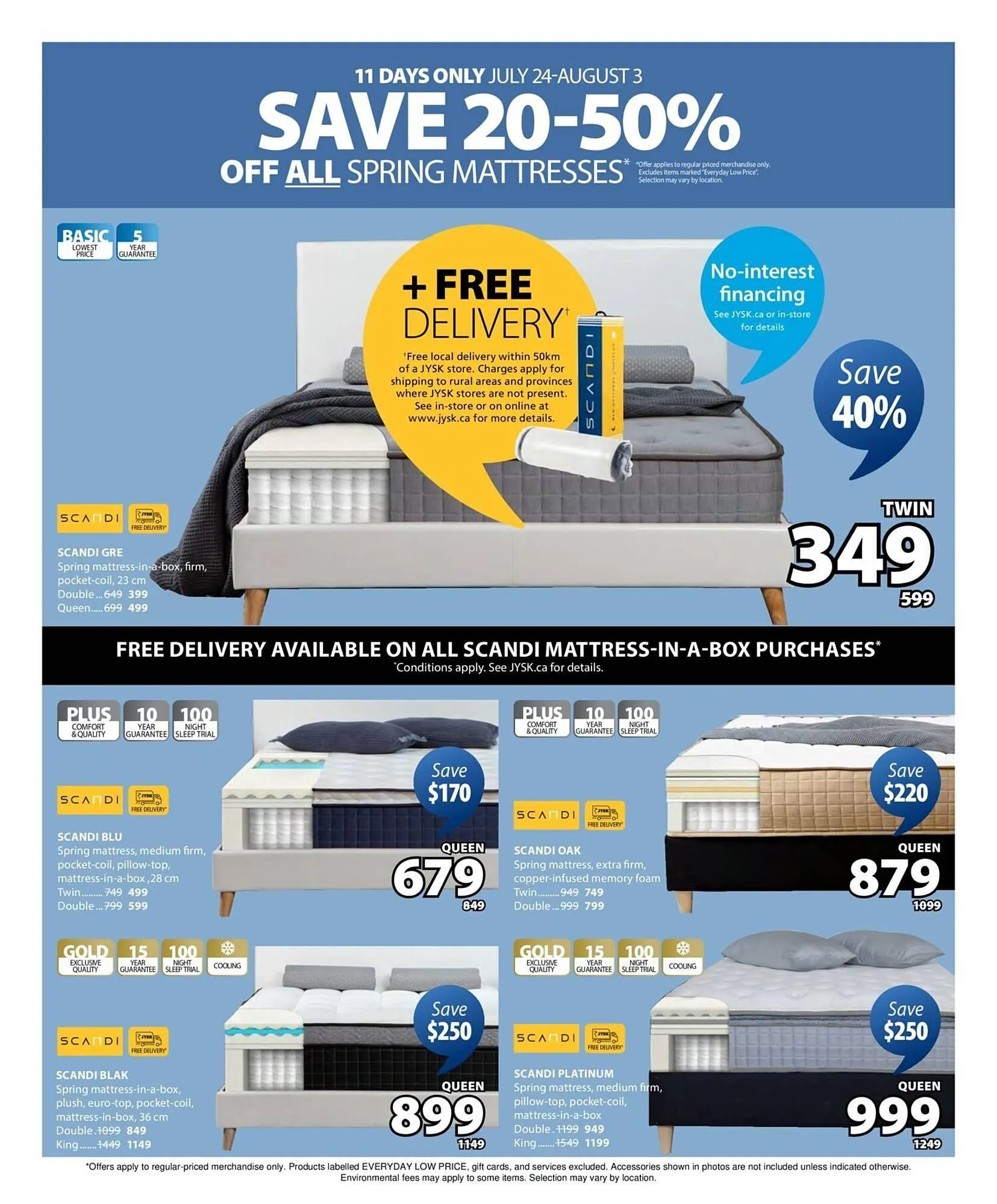 JYSK flyer from July 24 to August 7 2025 - flyer page 24