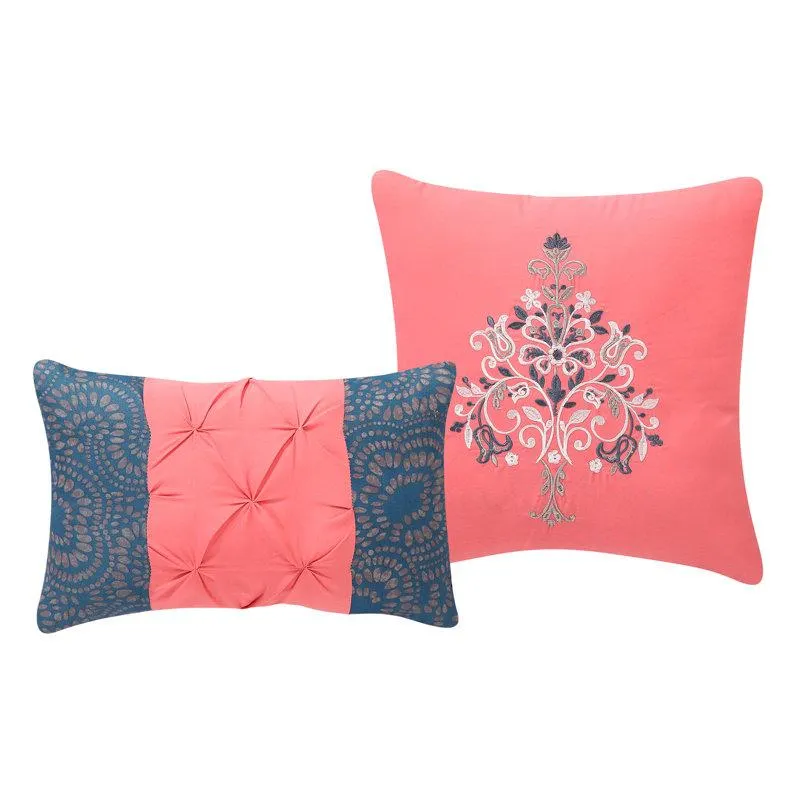 Casa Re’al Damask Reversible Comforter Set